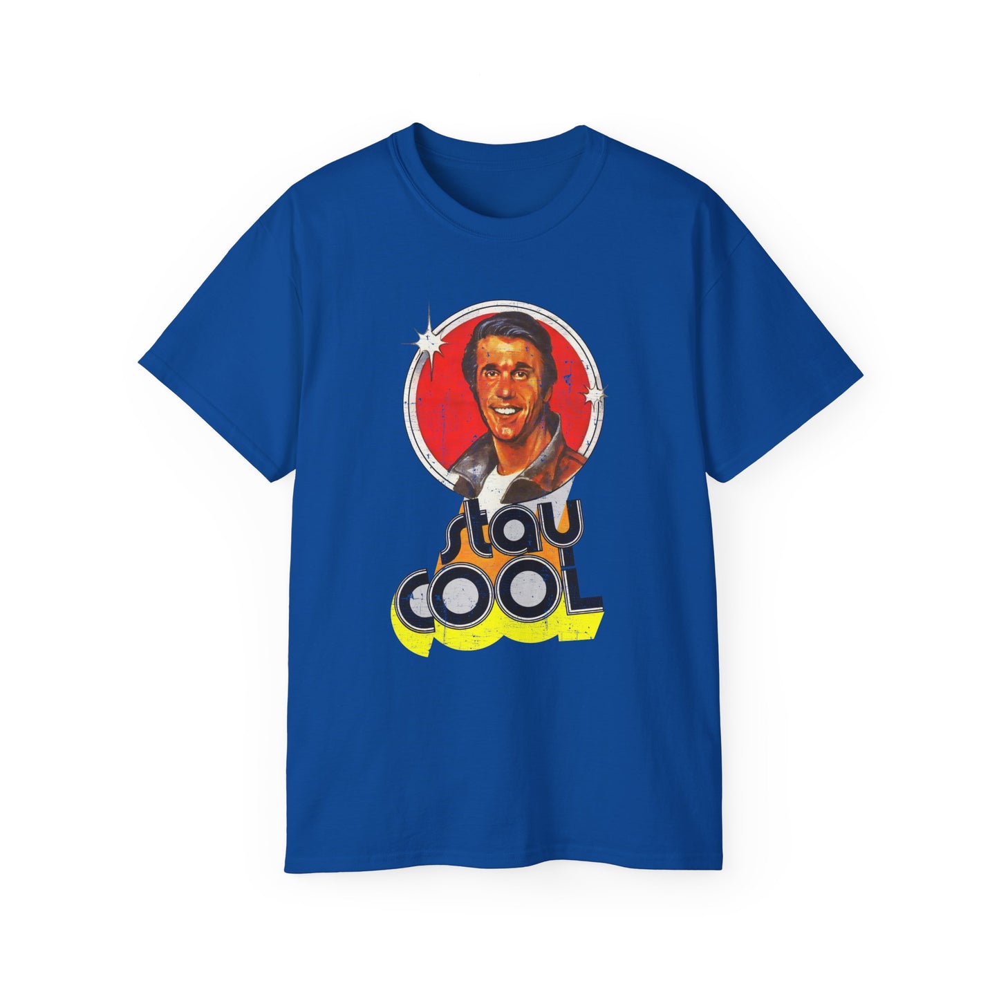 Stay Cool 70s TV Retro Distressed Unisex Tee