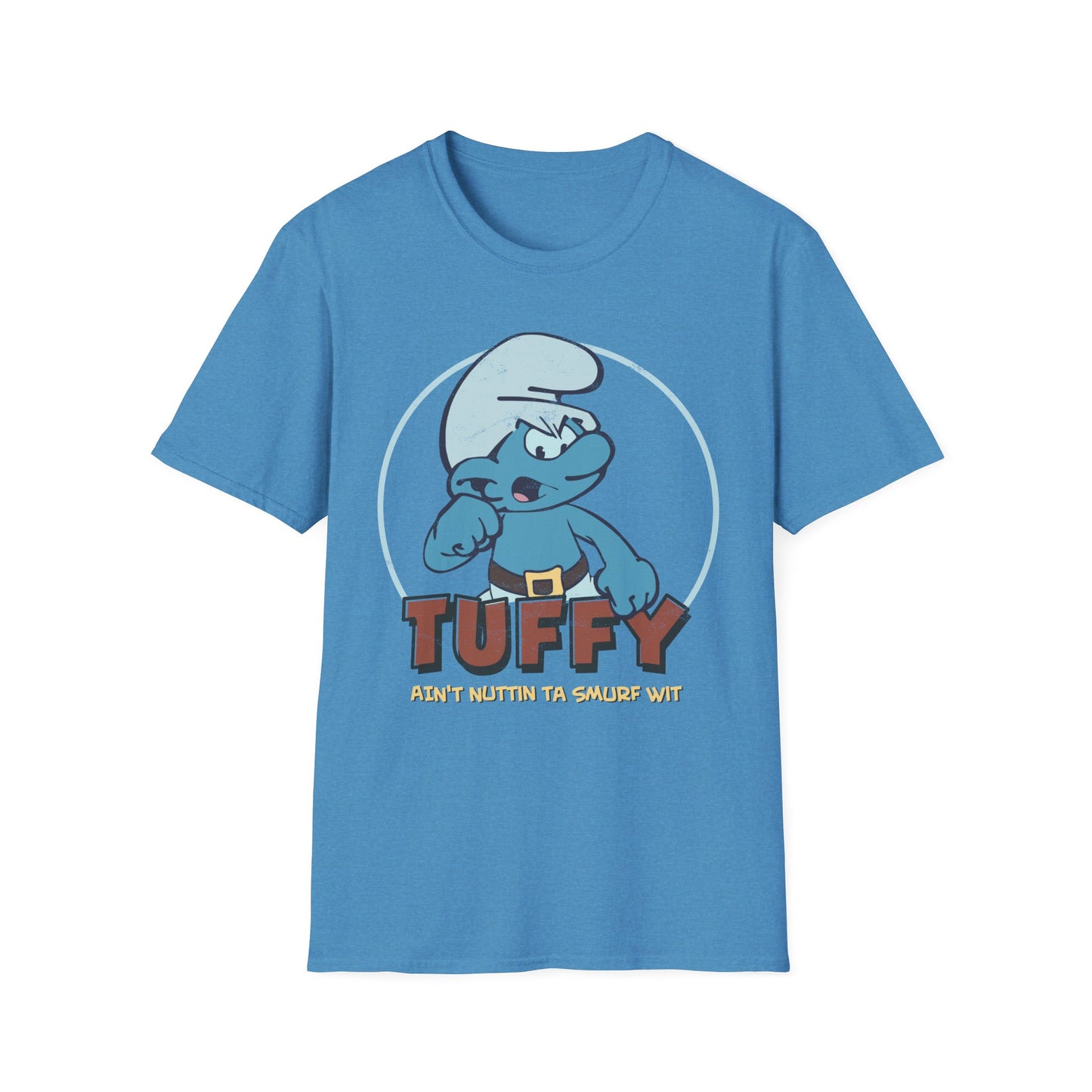 Tuffy Ain’t Nuttin Hip Hop Cartoon Parody Distressed Unisex Softstyle T-Shirt