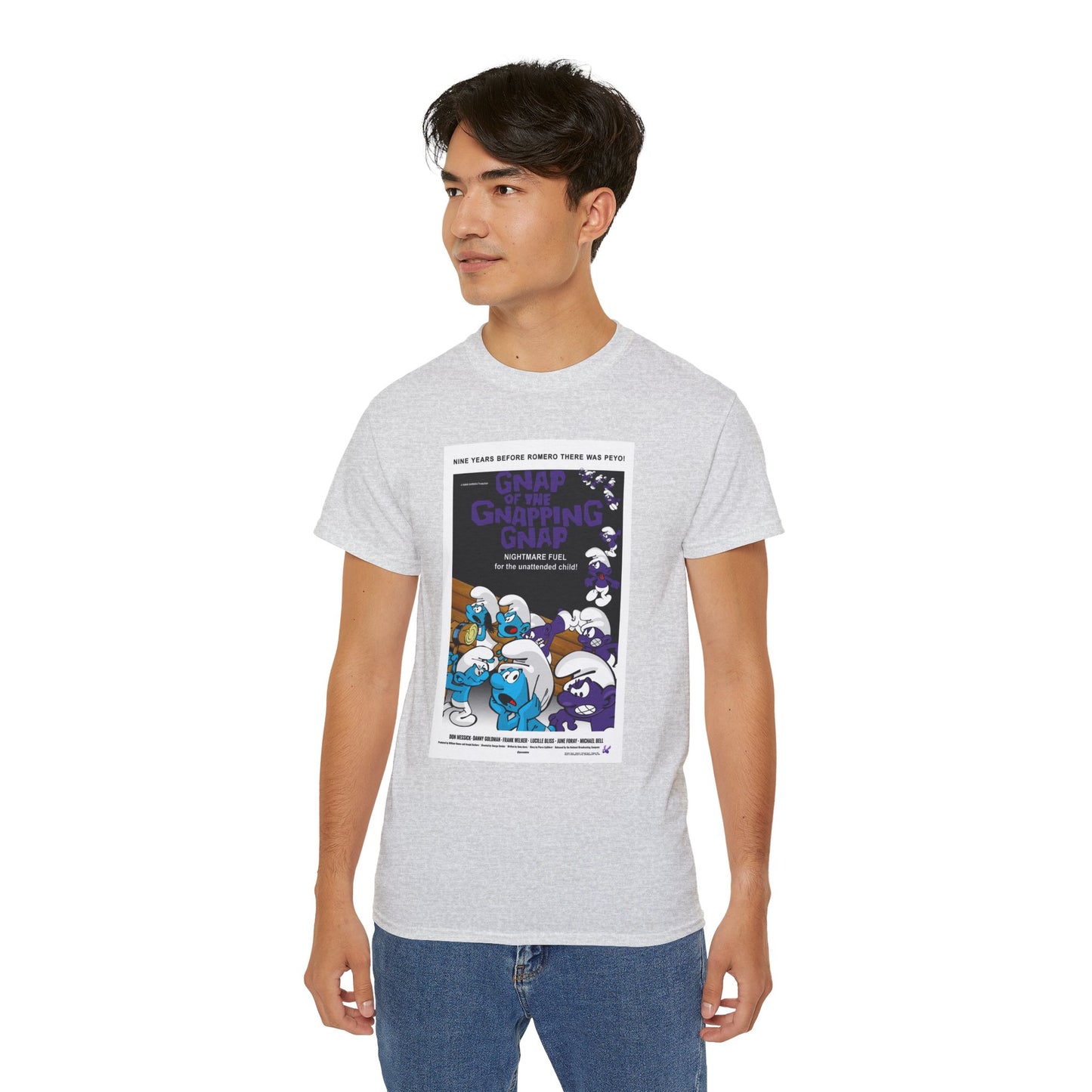 GNAP OF THE GNAPPING GNAP x Night of the Living Dead Poster (Full Color) Unisex Ultra Cotton Tee