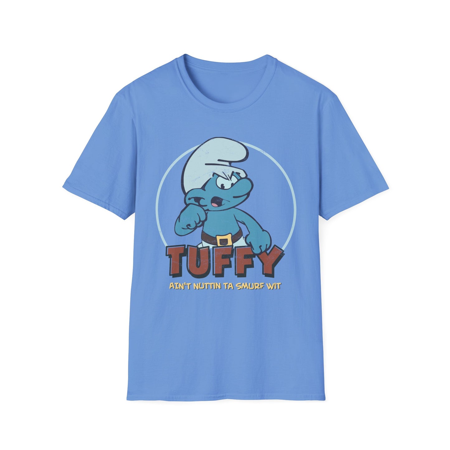 Tuffy Ain’t Nuttin Hip Hop Cartoon Parody Distressed Unisex Softstyle T-Shirt