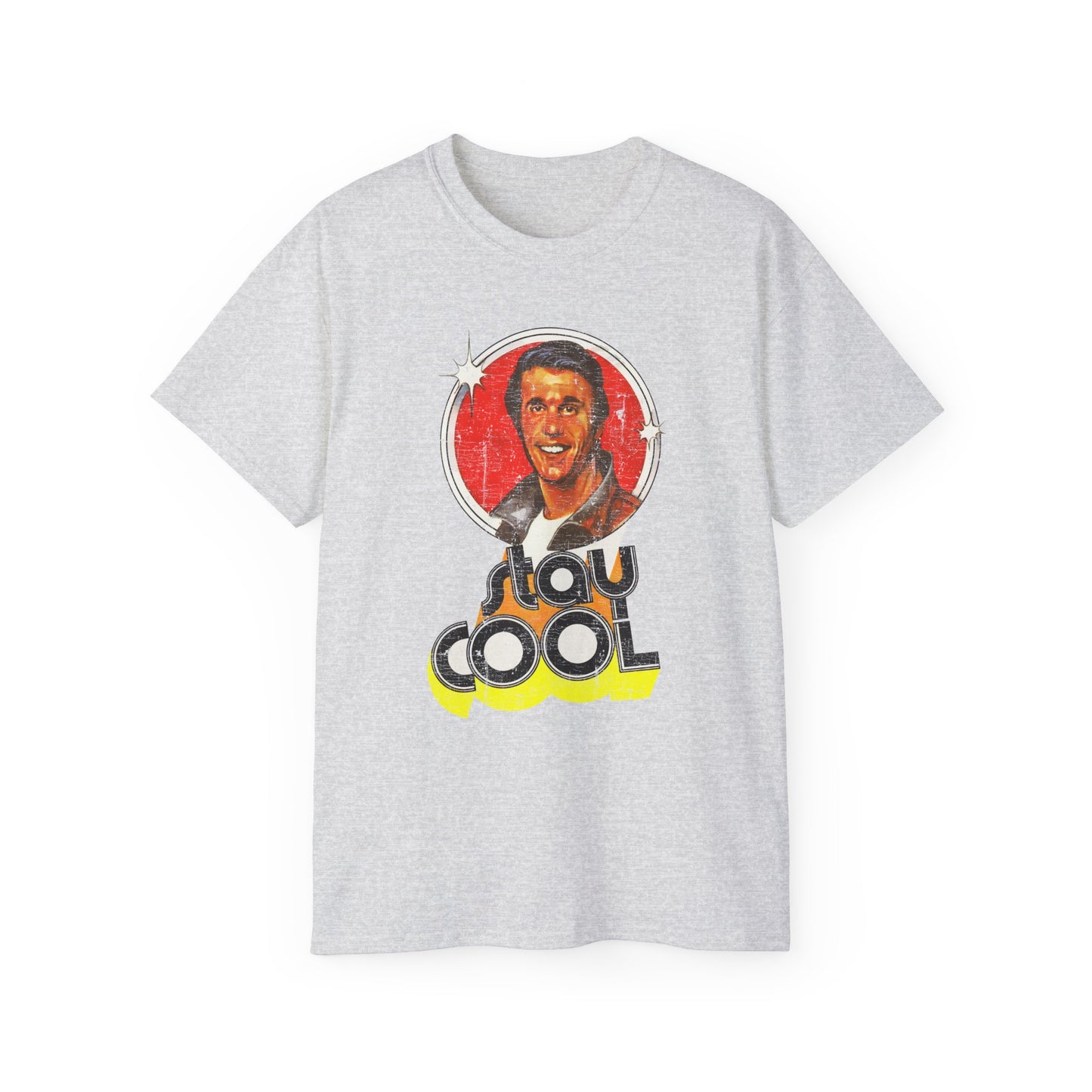 Stay Cool 70s TV Retro Distressed Unisex Tee