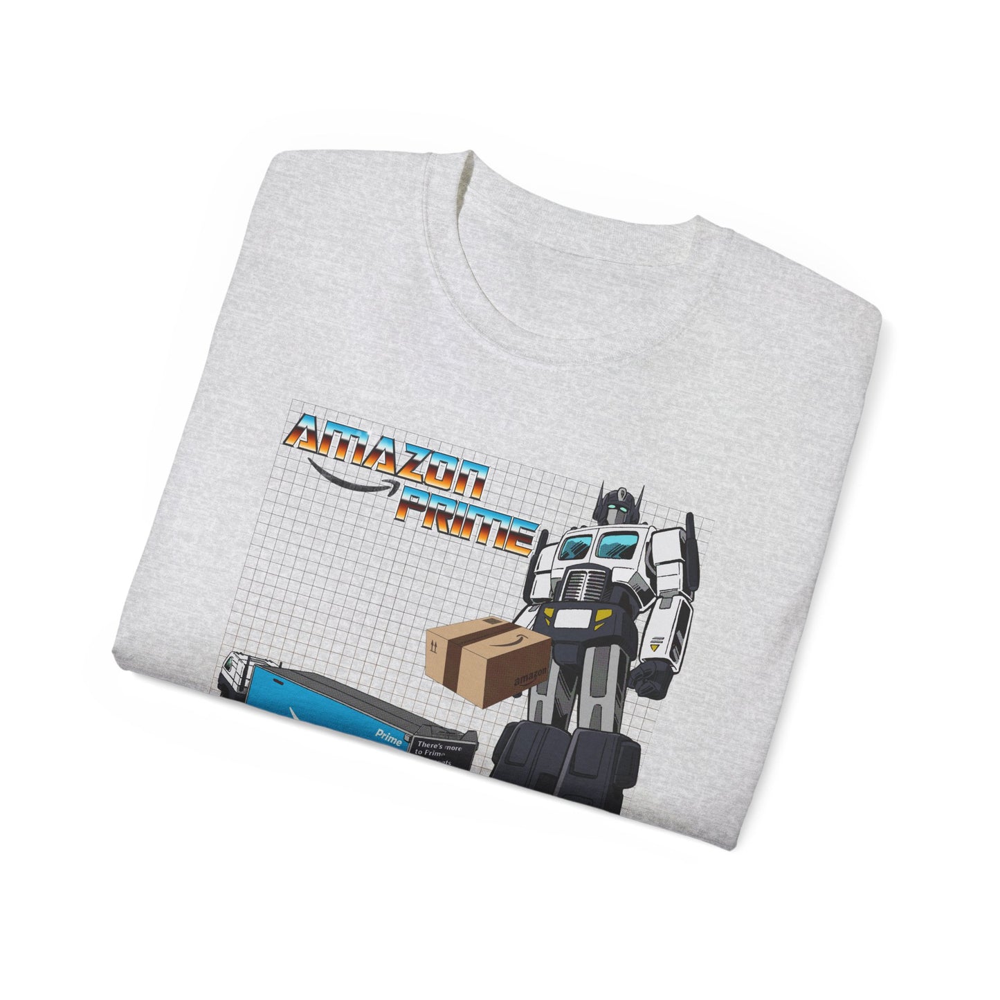 There’s More To Prime Than Meets The Eye Delivery Robot Parody Unisex Ultra Cotton Tee