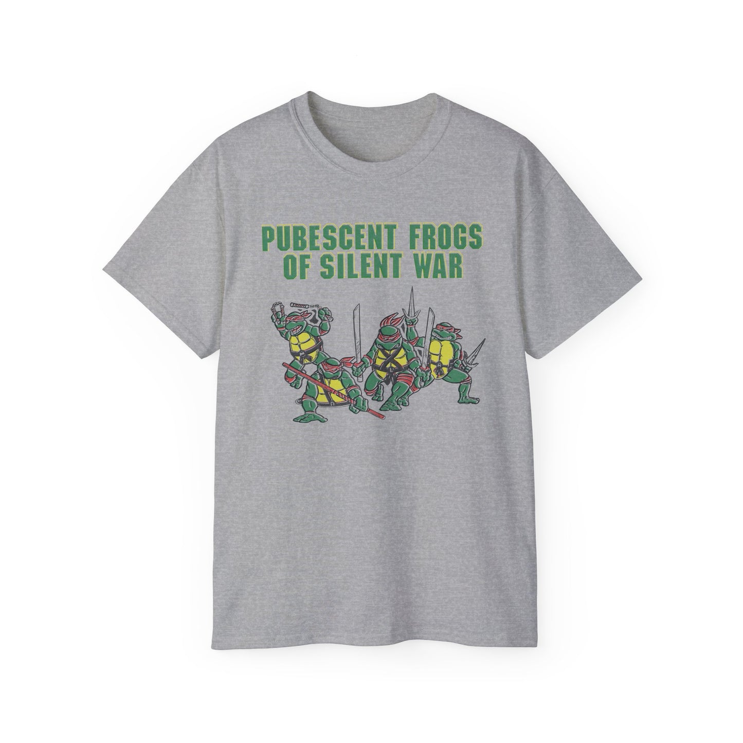 PUBESCENT FROGS OF SILENT WAR Parody Bootleg Unisex Tee