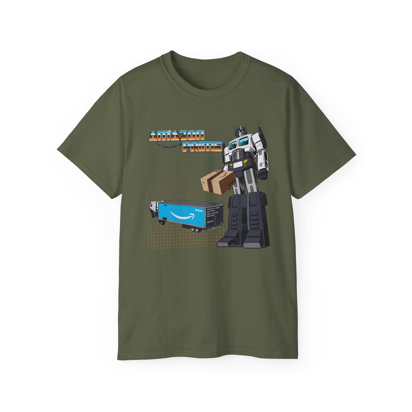 There’s More To Prime Than Meets The Eye Delivery Robot Parody Unisex Ultra Cotton Tee
