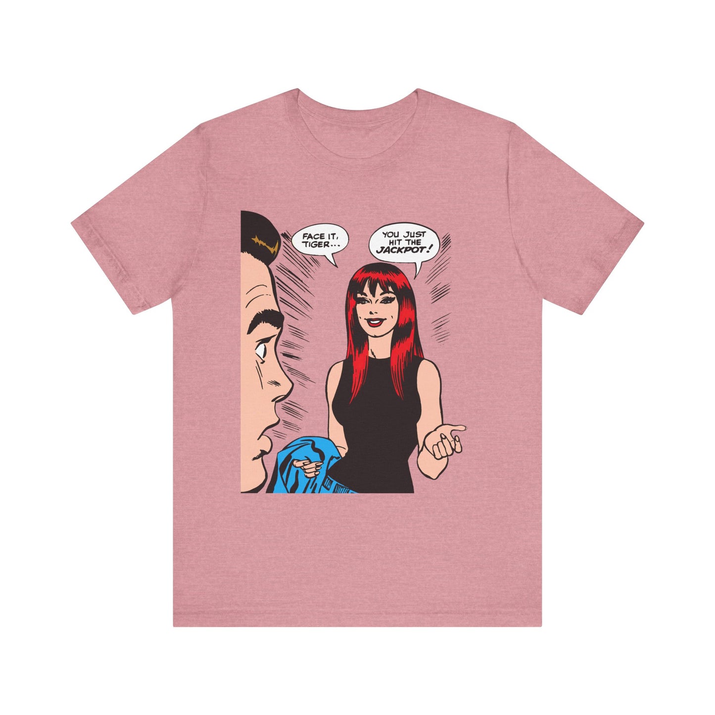 Face It, Tiger... Pop Art Color Panel Unisex Jersey Tee