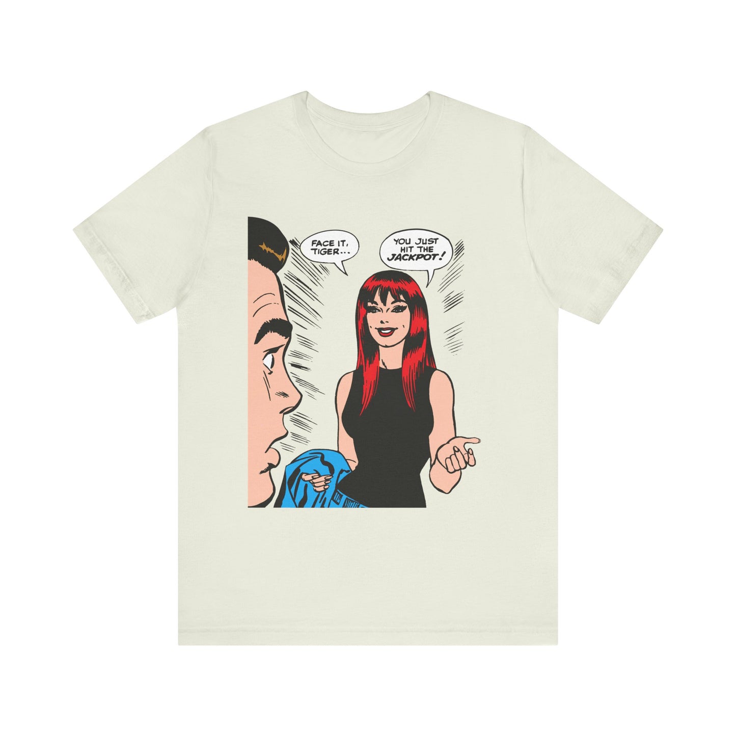 Face It, Tiger... Pop Art Color Panel Unisex Jersey Tee