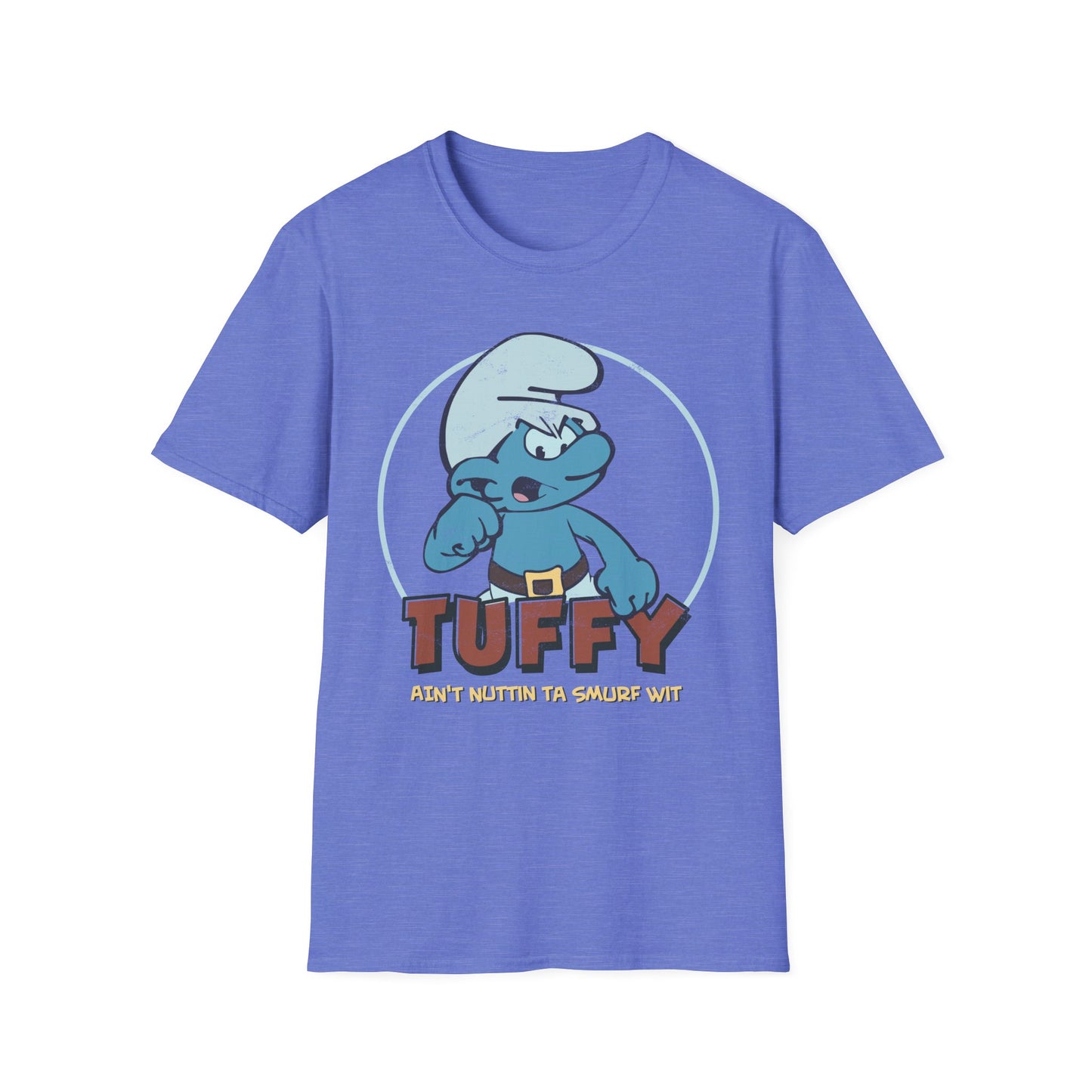 Tuffy Ain’t Nuttin Hip Hop Cartoon Parody Distressed Unisex Softstyle T-Shirt