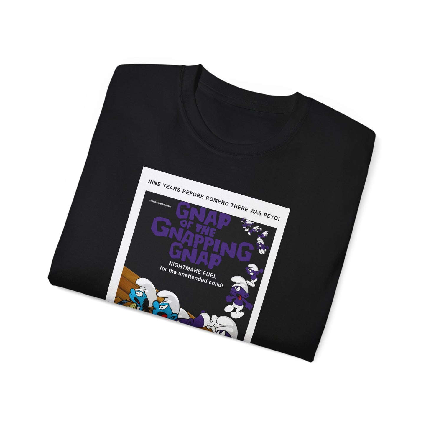 GNAP OF THE GNAPPING GNAP x Night of the Living Dead Poster (Full Color) Unisex Ultra Cotton Tee
