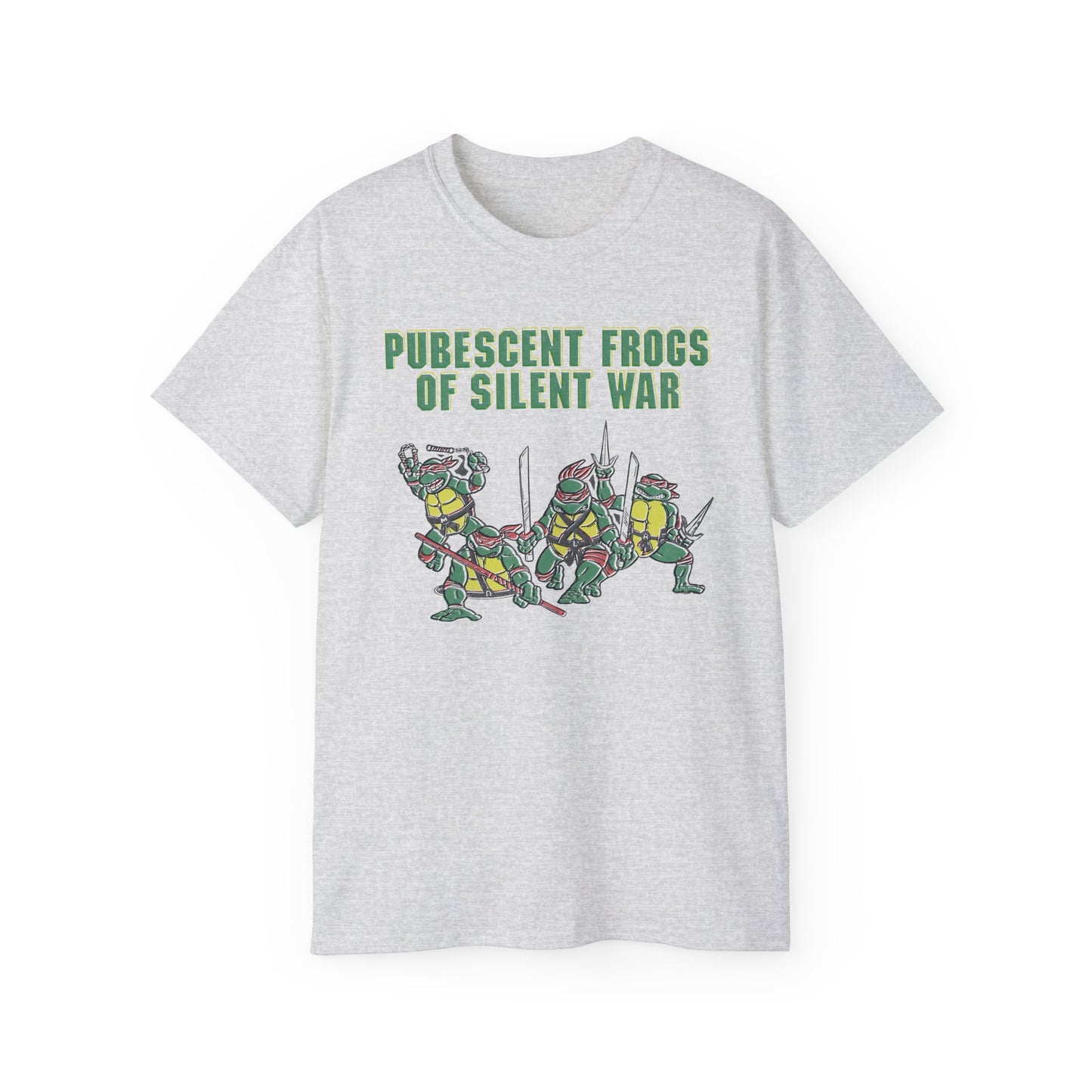 PUBESCENT FROGS OF SILENT WAR Parody Bootleg Unisex Tee