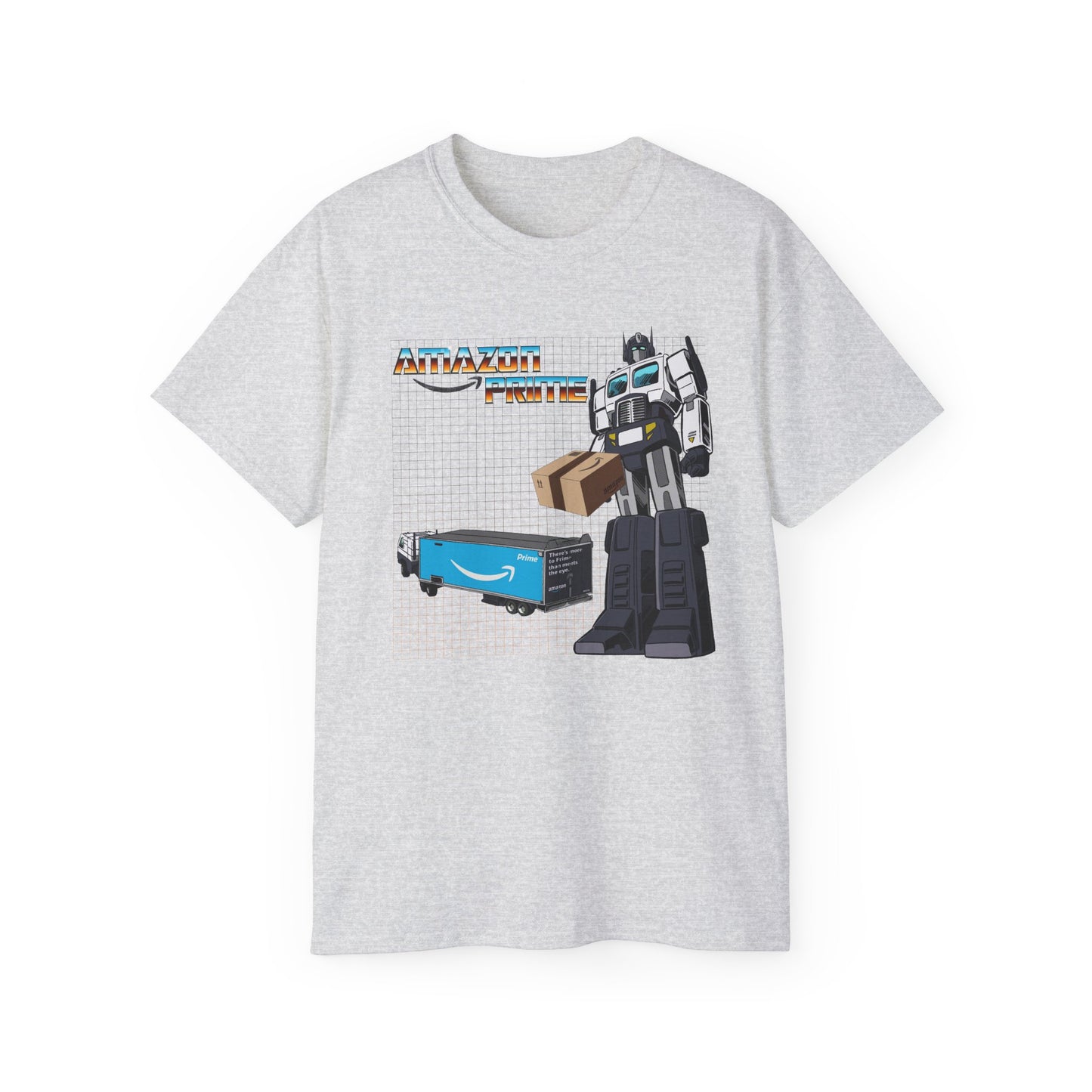 There’s More To Prime Than Meets The Eye Delivery Robot Parody Unisex Ultra Cotton Tee