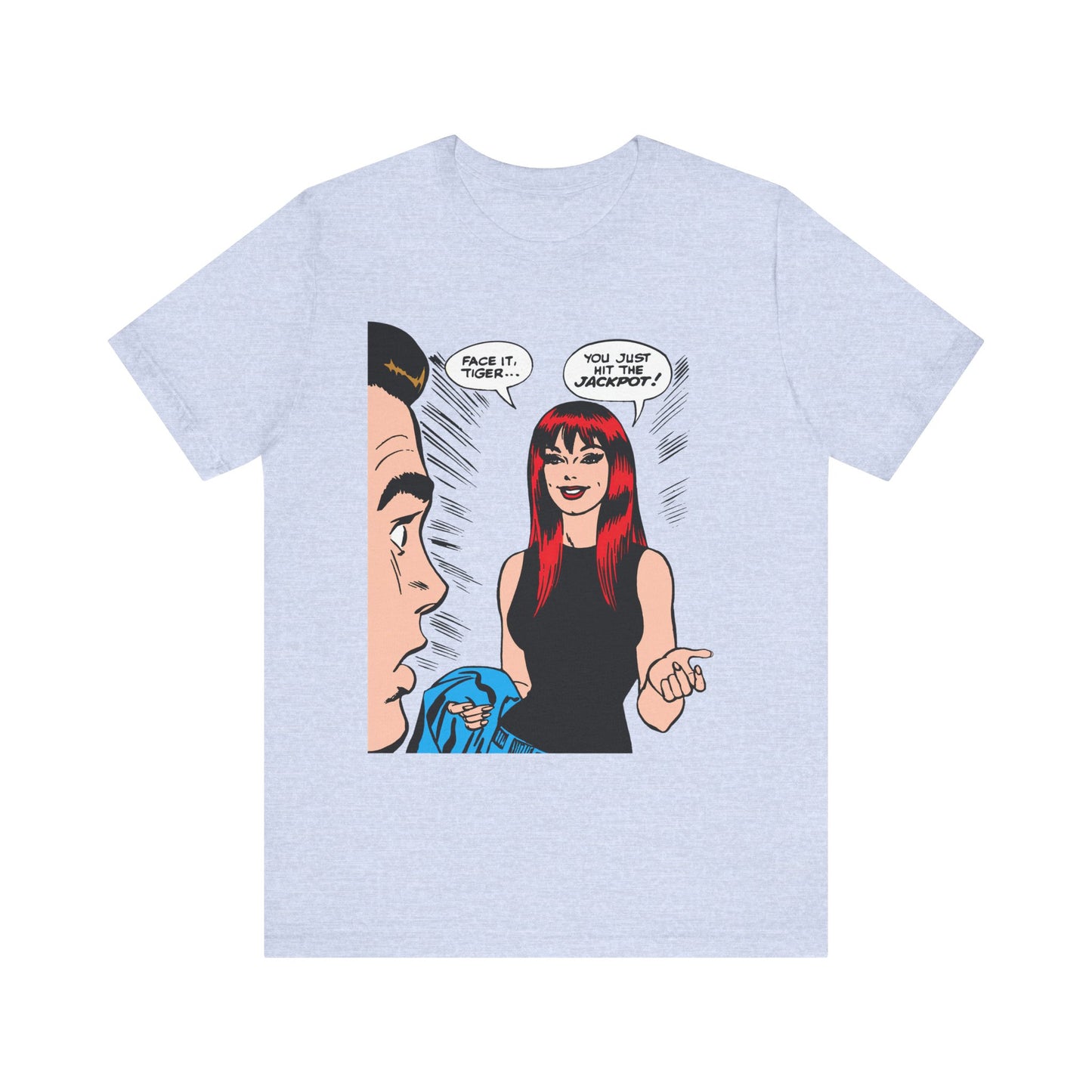 Face It, Tiger... Pop Art Color Panel Unisex Jersey Tee