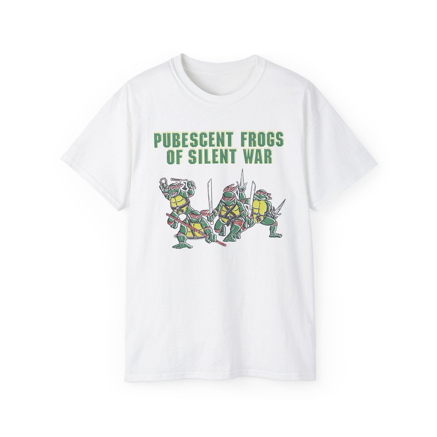 PUBESCENT FROGS OF SILENT WAR Parody Bootleg Unisex Tee