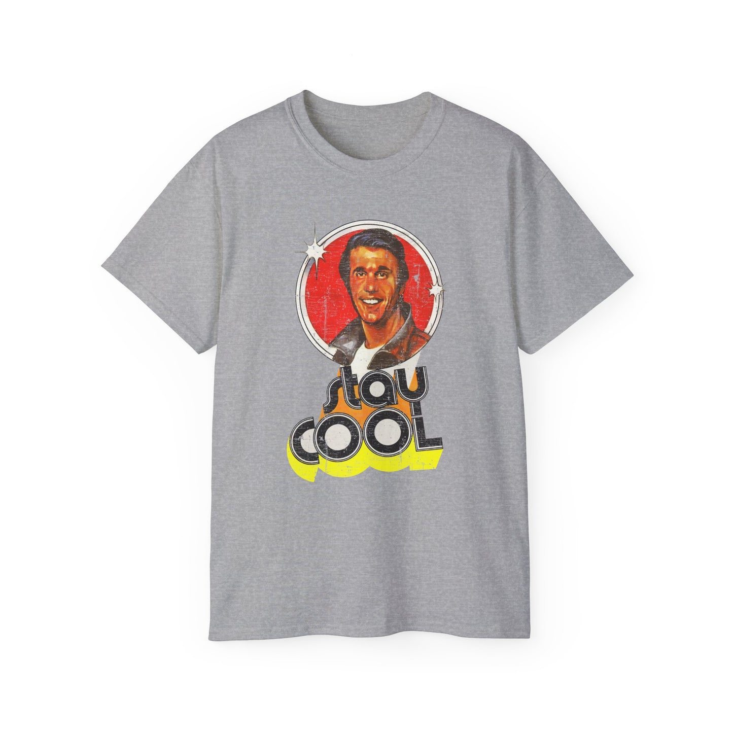 Stay Cool 70s TV Retro Distressed Unisex Tee