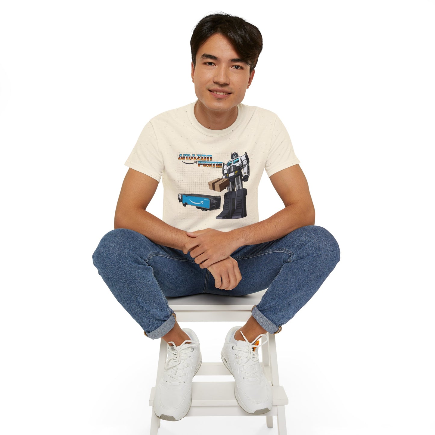 There’s More To Prime Than Meets The Eye Delivery Robot Parody Unisex Ultra Cotton Tee