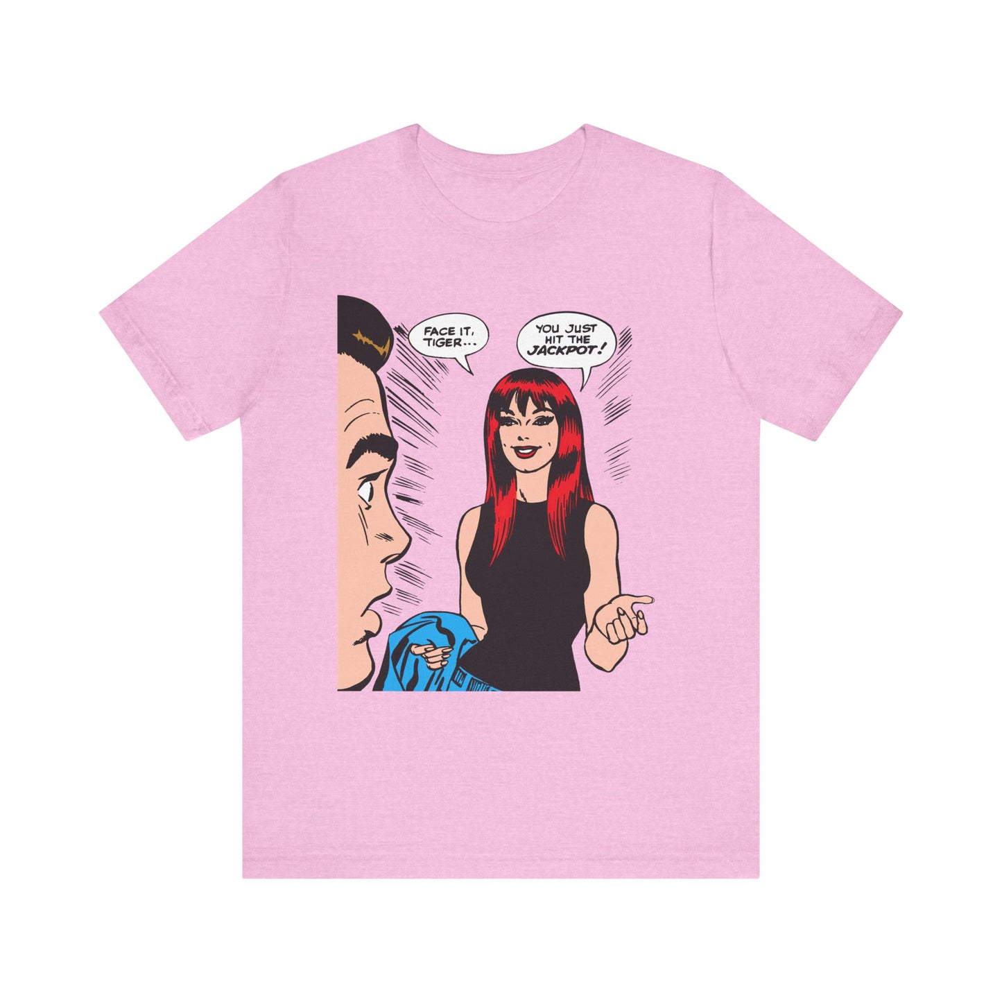 Face It, Tiger... Pop Art Color Panel Unisex Jersey Tee