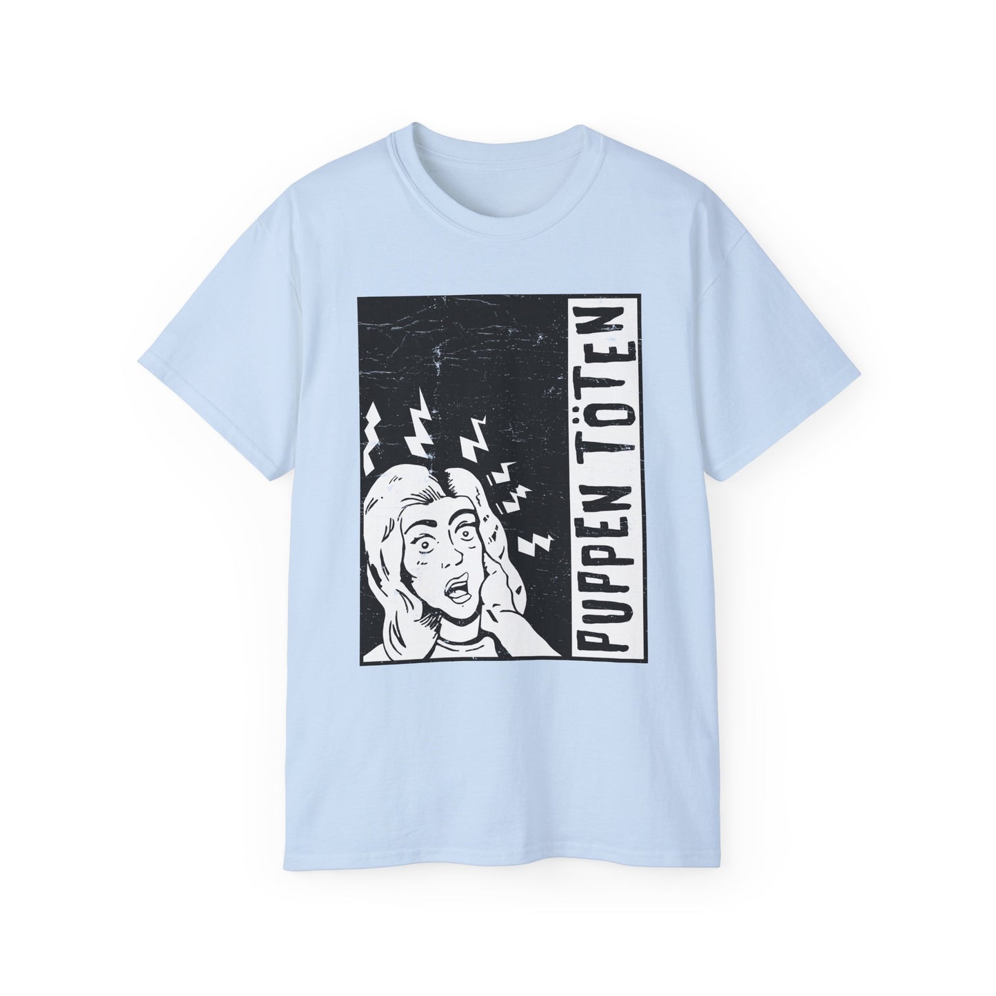 PUPPEN TÖTEN (‘Kill Dolls’) Punk Band | As Worn By Lila Pitts Distressed Unisex Tee