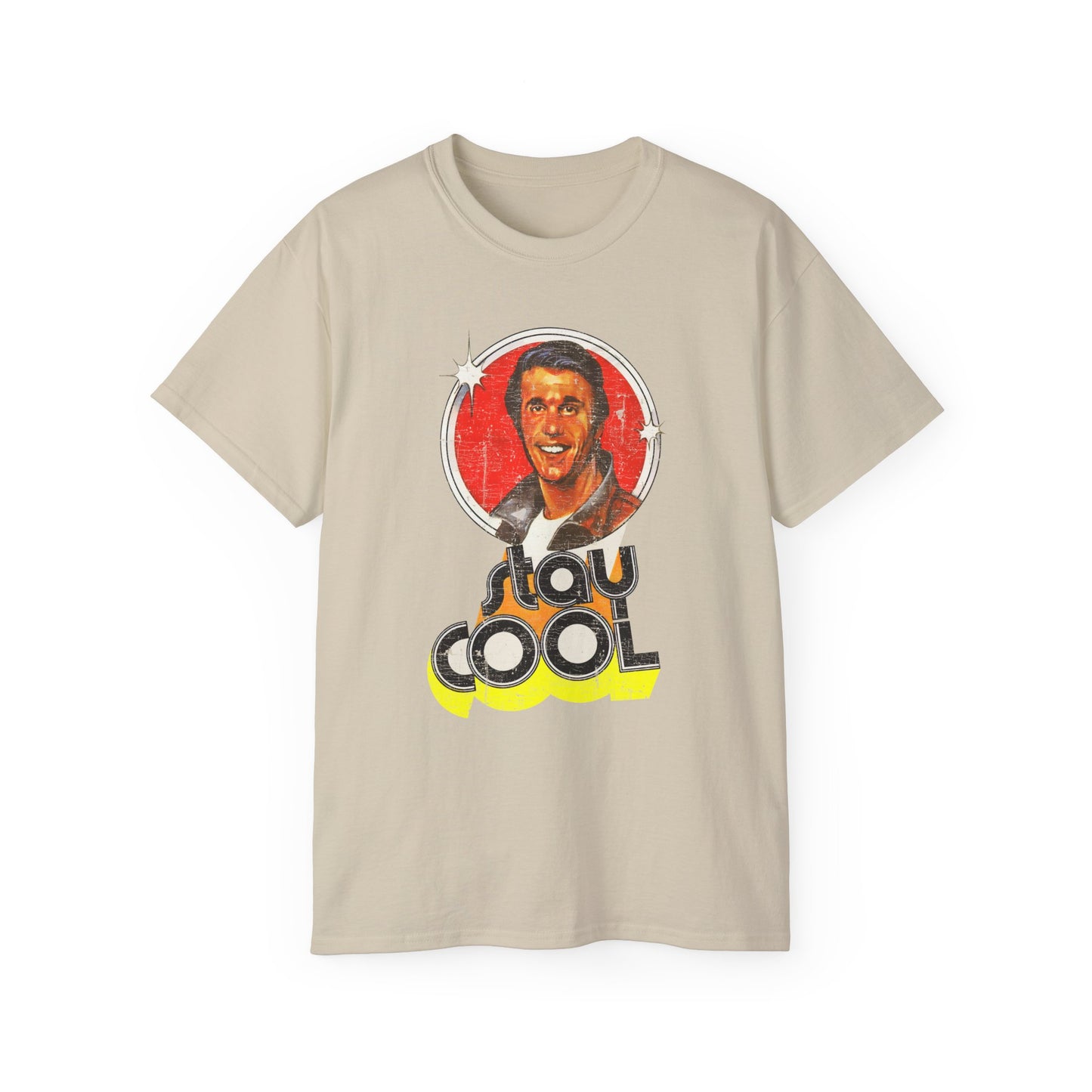 Stay Cool 70s TV Retro Distressed Unisex Tee