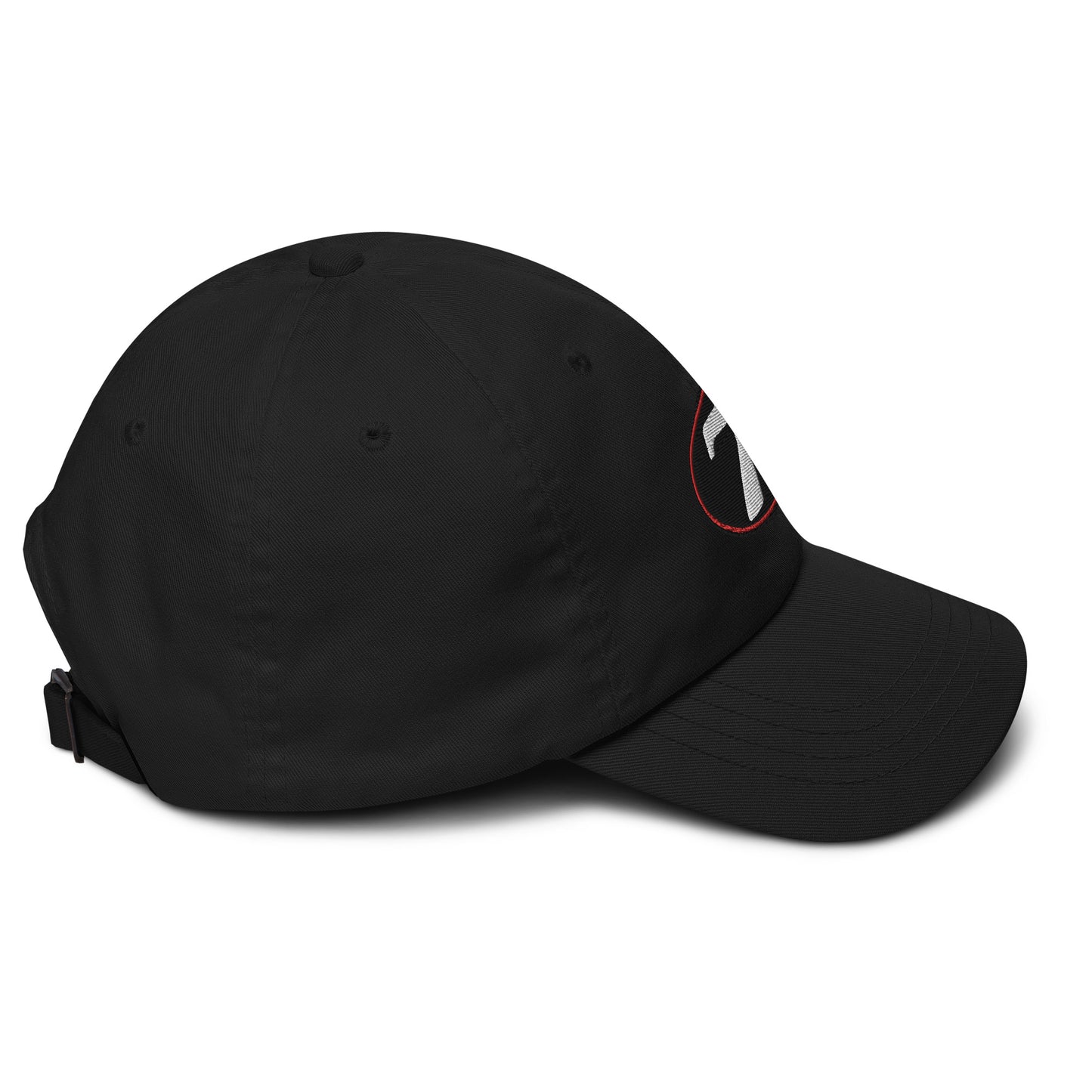 v7 Moto Racer (Black) Rear Fairing Number Plate Baseball Cap