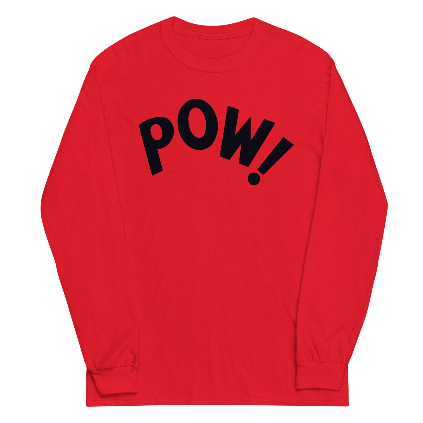 POW! Bold Comic FX As Worn by Keith Moon | Iconic Mod Rock Replica Long Sleeve Shirt
