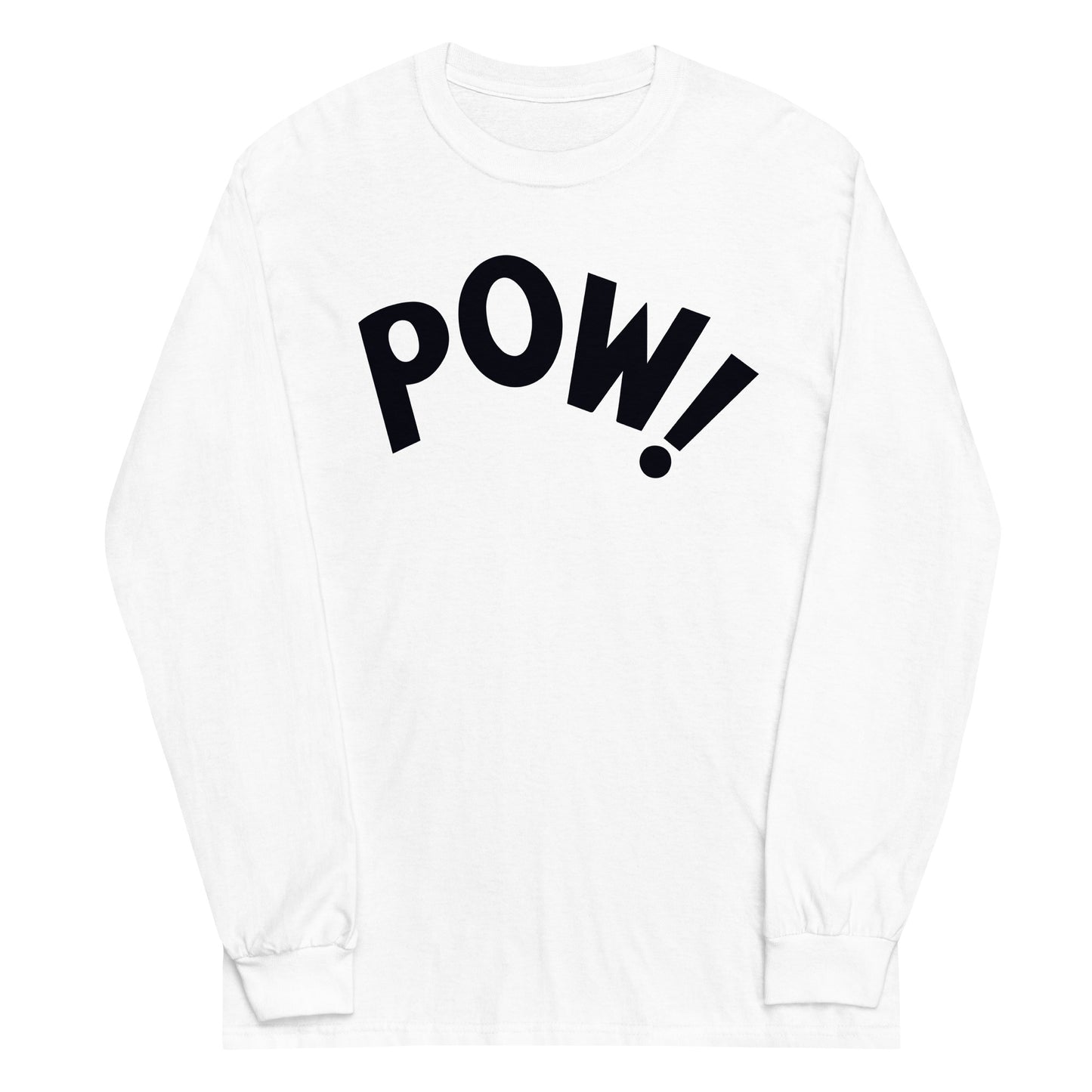 POW! Bold Comic FX As Worn by Keith Moon | Iconic Mod Rock Replica Long Sleeve Shirt