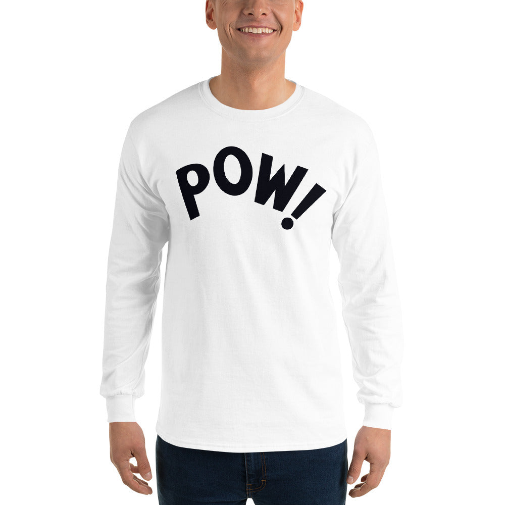 POW! Bold Comic FX As Worn by Keith Moon | Iconic Mod Rock Replica Long Sleeve Shirt