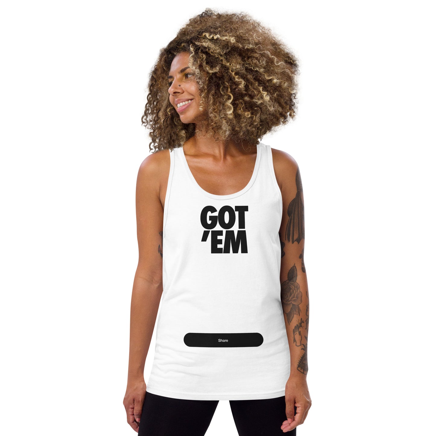 GOT'EM (Share) Sneakerhead Graphic Tank Top