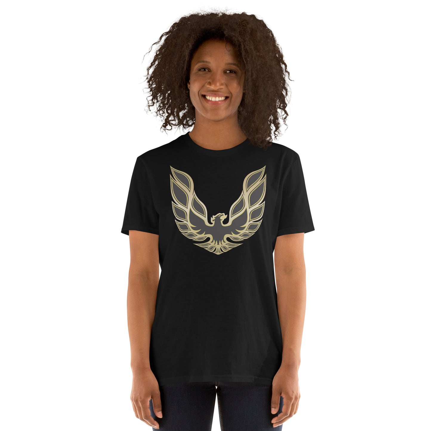 Screaming Chicken Hood Decal 70s Iconic Burt Reynolds Chase Movie Classic Muscle Car Phoenix Emblem Unisex T-Shirt
