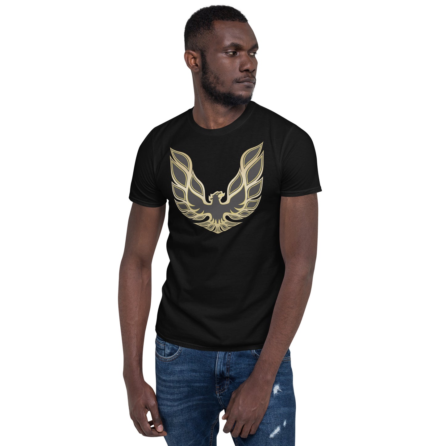 Screaming Chicken Hood Decal 70s Iconic Burt Reynolds Chase Movie Classic Muscle Car Phoenix Emblem Unisex T-Shirt