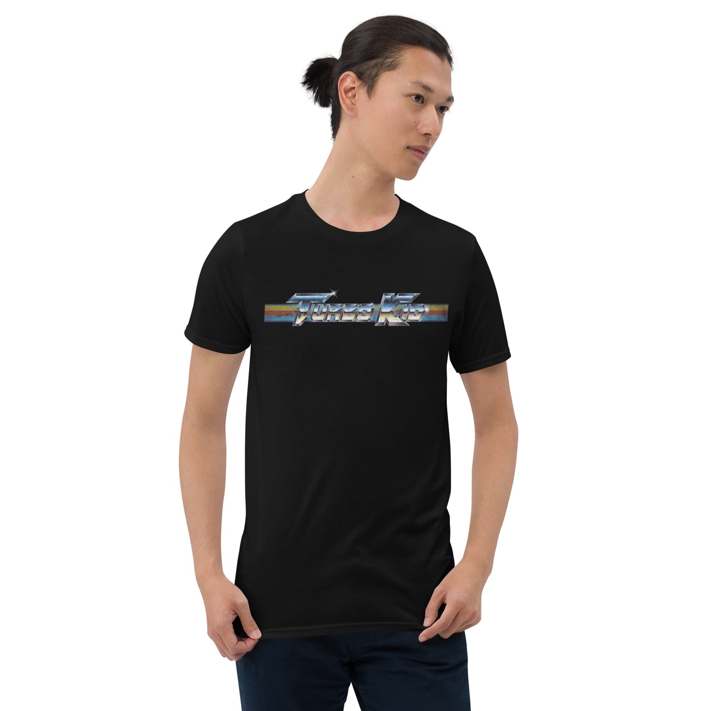 Turbo Kid Retro Logo | 80s Sci-Fi Adventure Softsyle Unisex T-Shirt