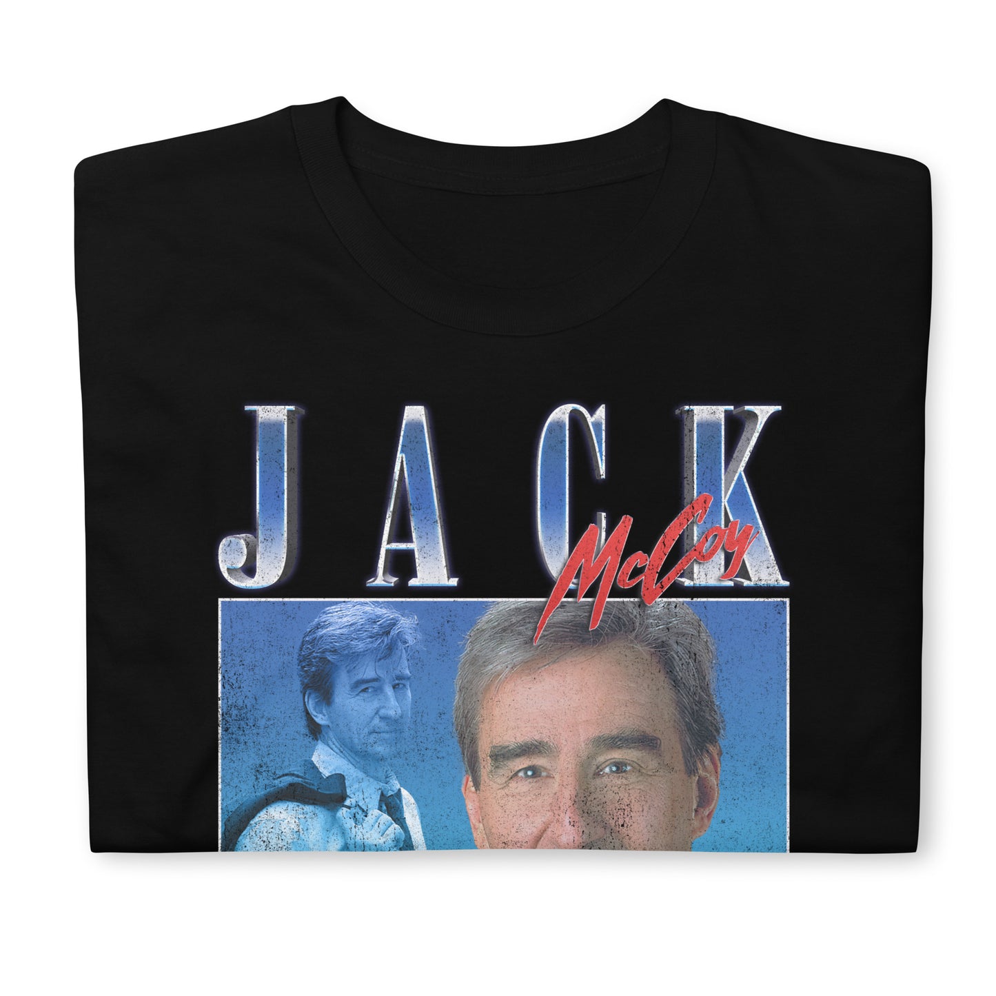 Jack McCoy Dreamy Retro Bootleg Tribute | Vintage '90s Law & Order Homage Distressed Unisex Graphic T-Shirt