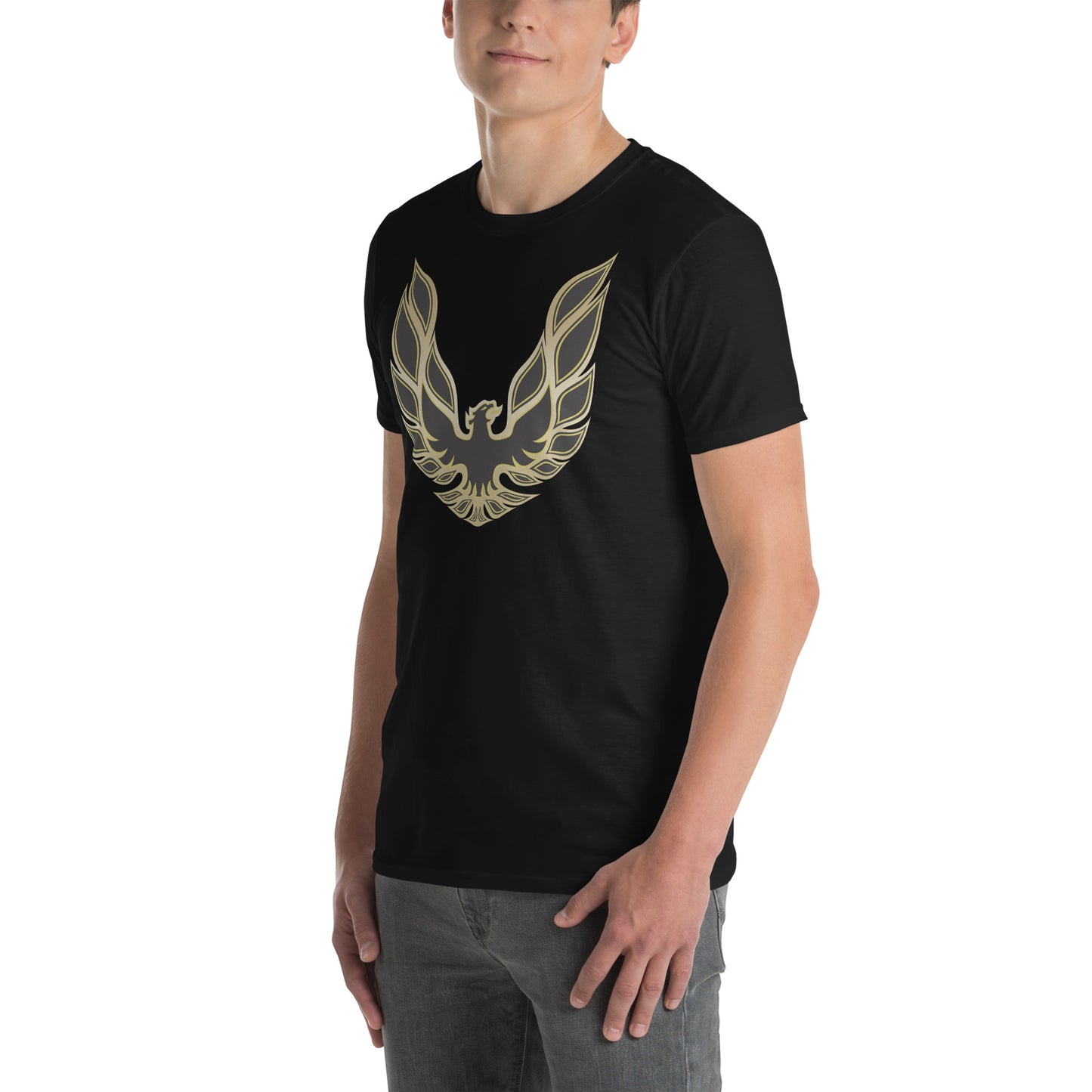 Screaming Chicken Hood Decal 70s Iconic Burt Reynolds Chase Movie Classic Muscle Car Phoenix Emblem Unisex T-Shirt