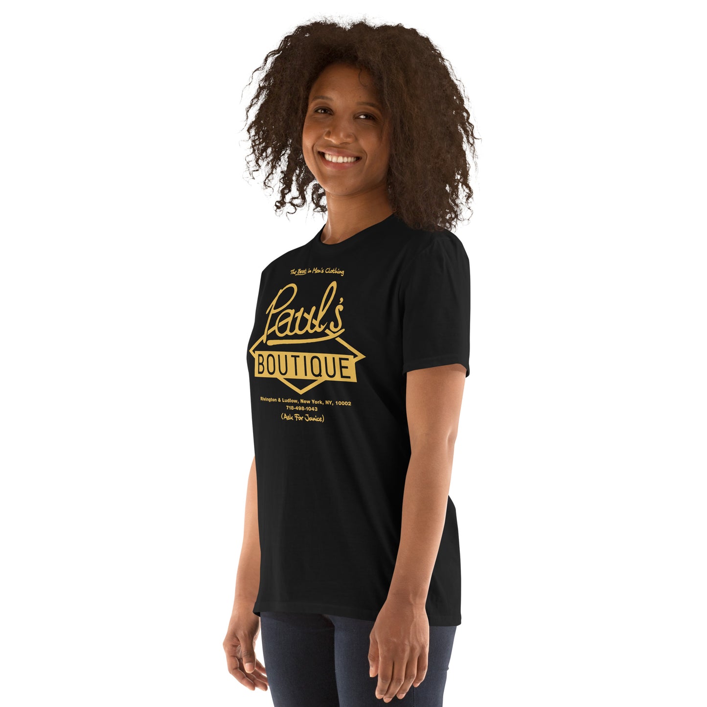 Paul’s Boutique “The Best in Men’s Clothing” Diamond Logo (Gold) Softstyle Tee