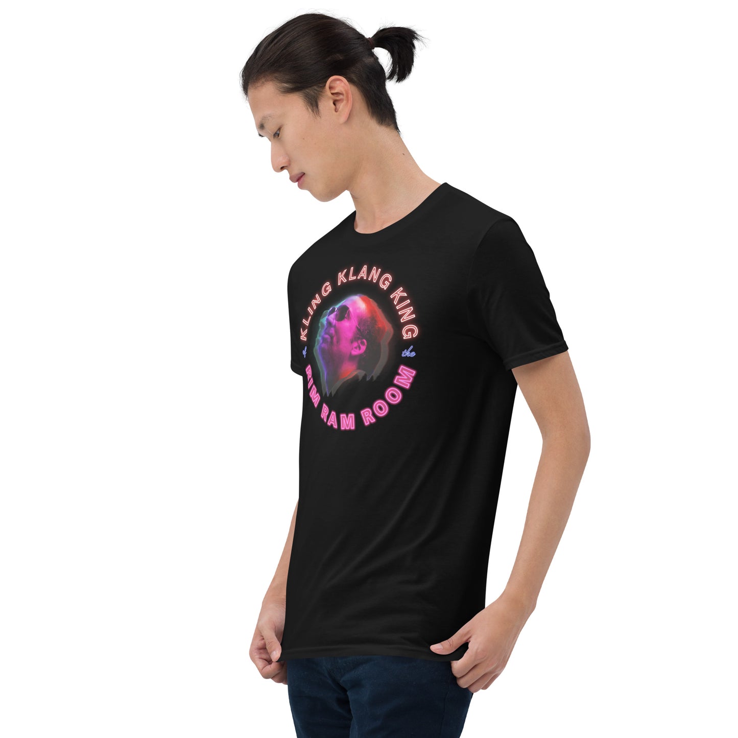 KLING KLANG KING OF THE RIM RAM ROOM Nick Cage Neon Las Vegas Unisex T-Shirt