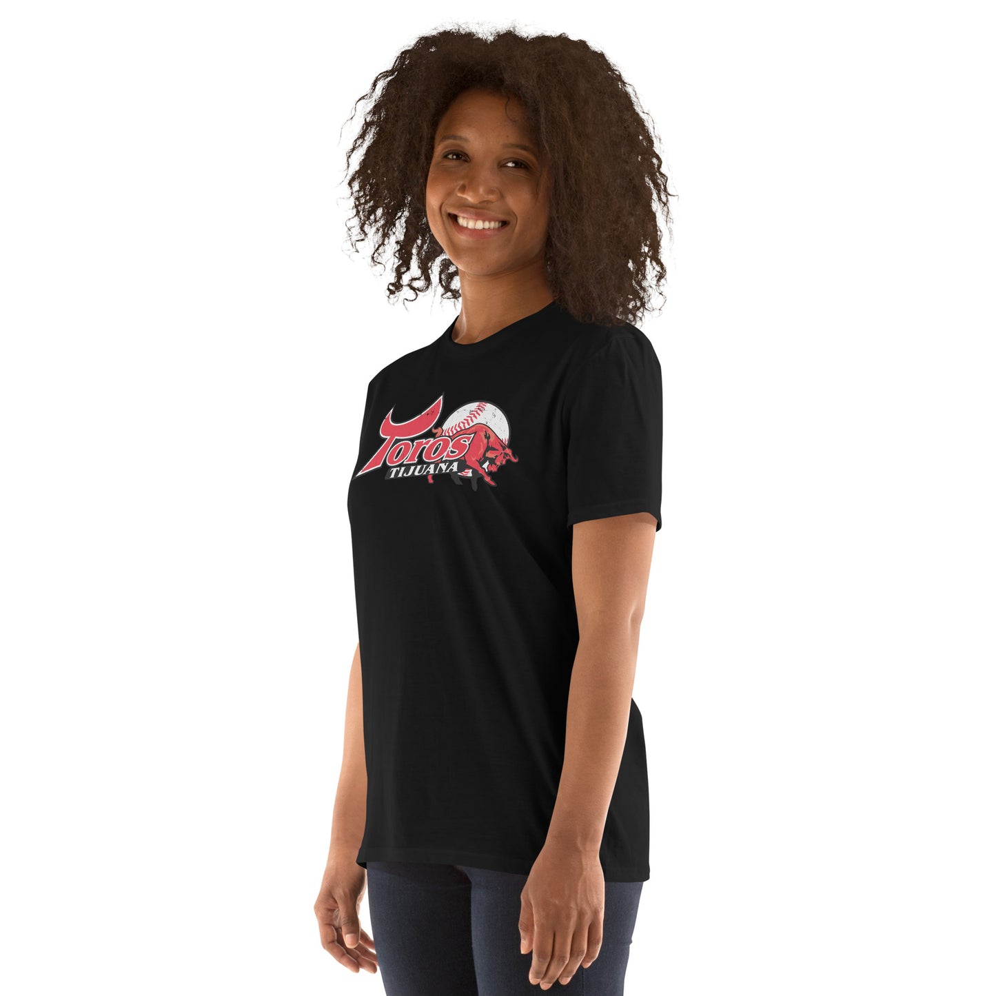 Toros de Tijuana Baseball Team Distressed Logo Softstyle Unisex T-Shirt