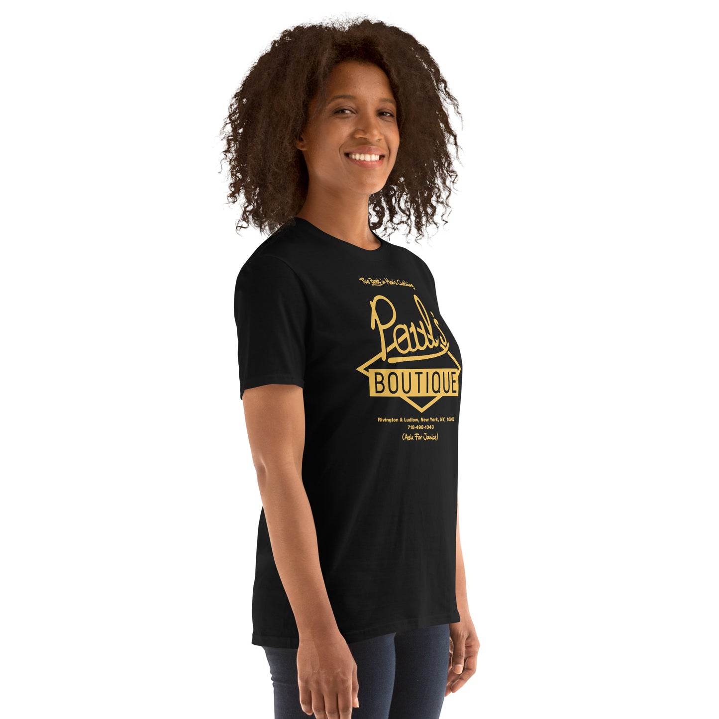 Paul’s Boutique “The Best in Men’s Clothing” Diamond Logo (Gold) Softstyle Tee