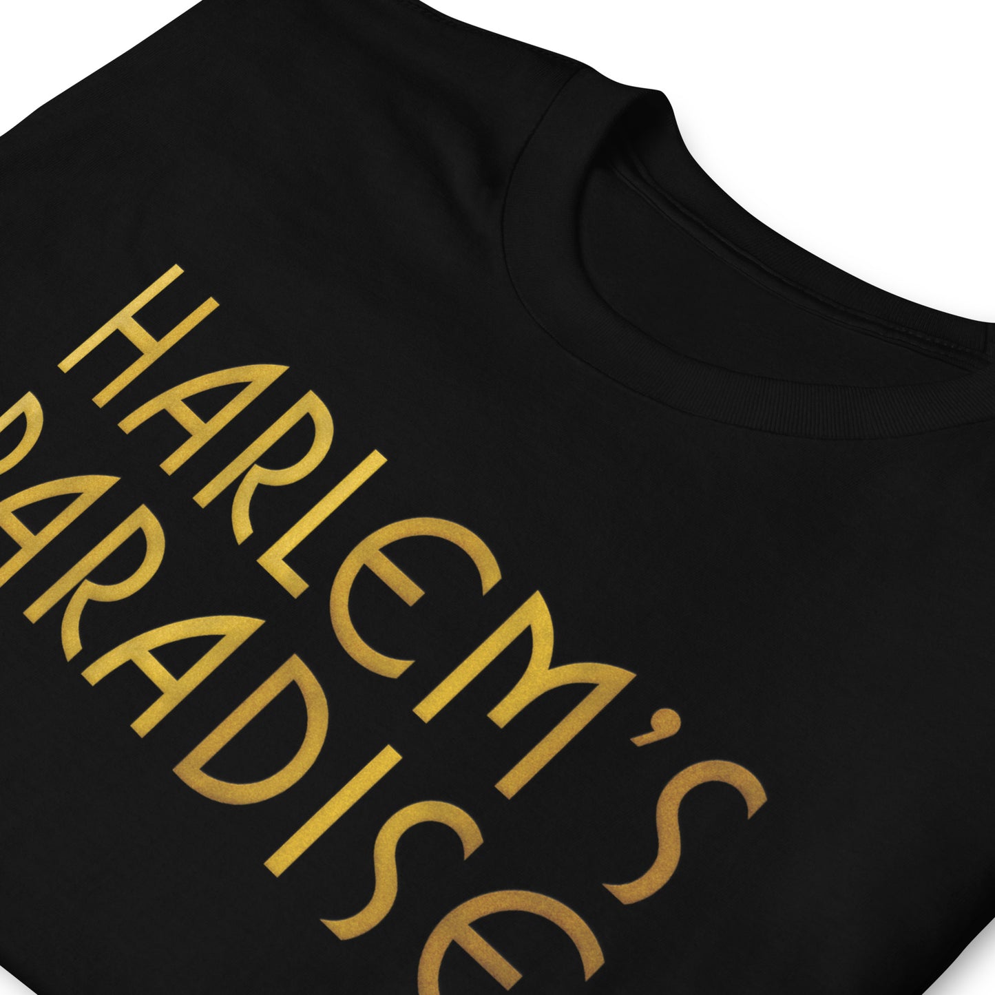 Harlem's Paradise Nightclub Gold Foil Effect Softstyle Unisex Tee