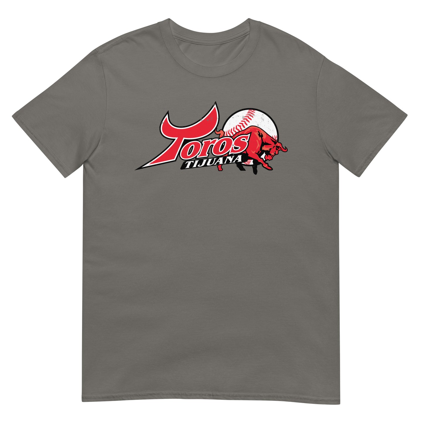 Toros de Tijuana Baseball Team Distressed Logo Softstyle Unisex T-Shirt