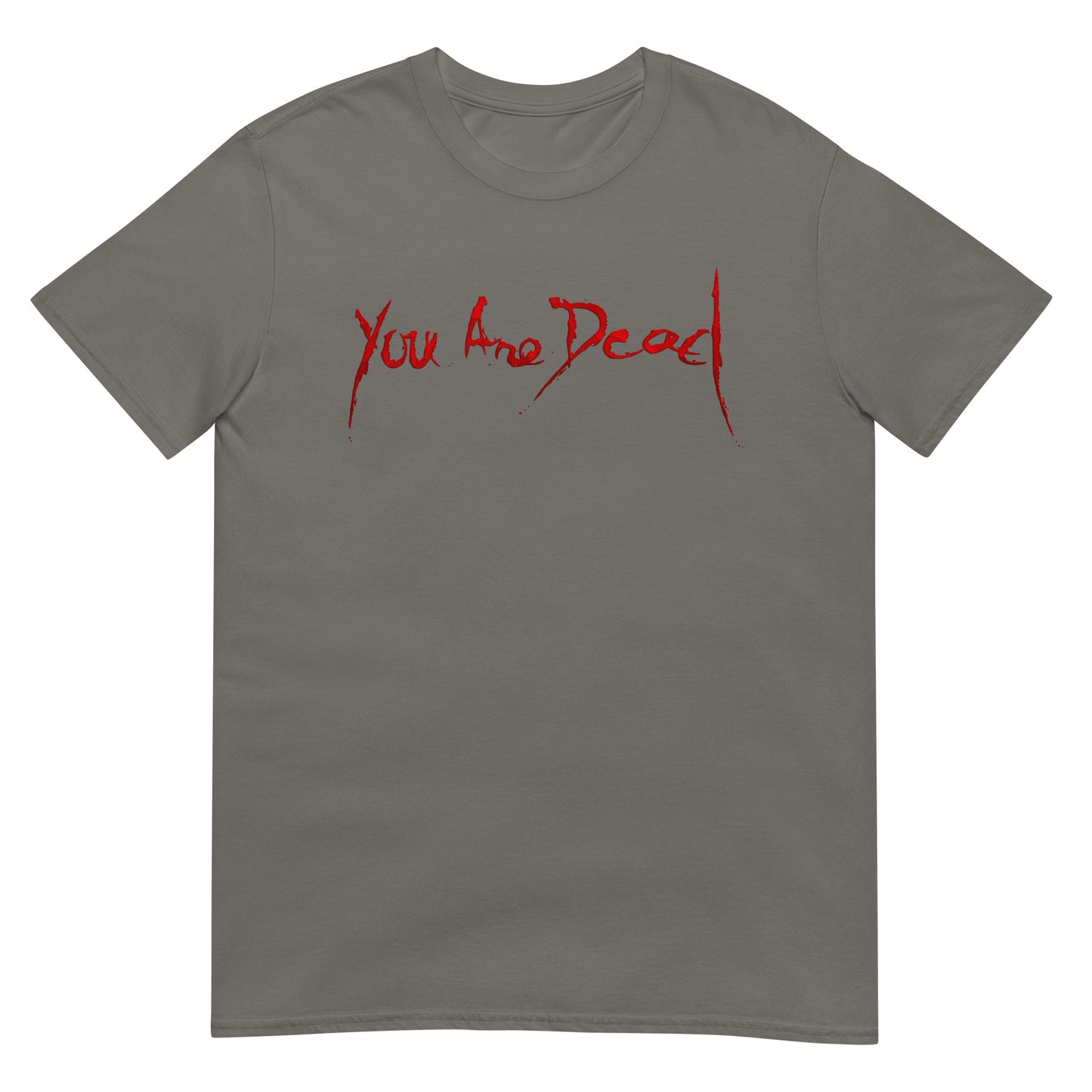 You Are Dead Bloody RE4 Zombie Game Over Screen Softstyle Unisex T-Shirt