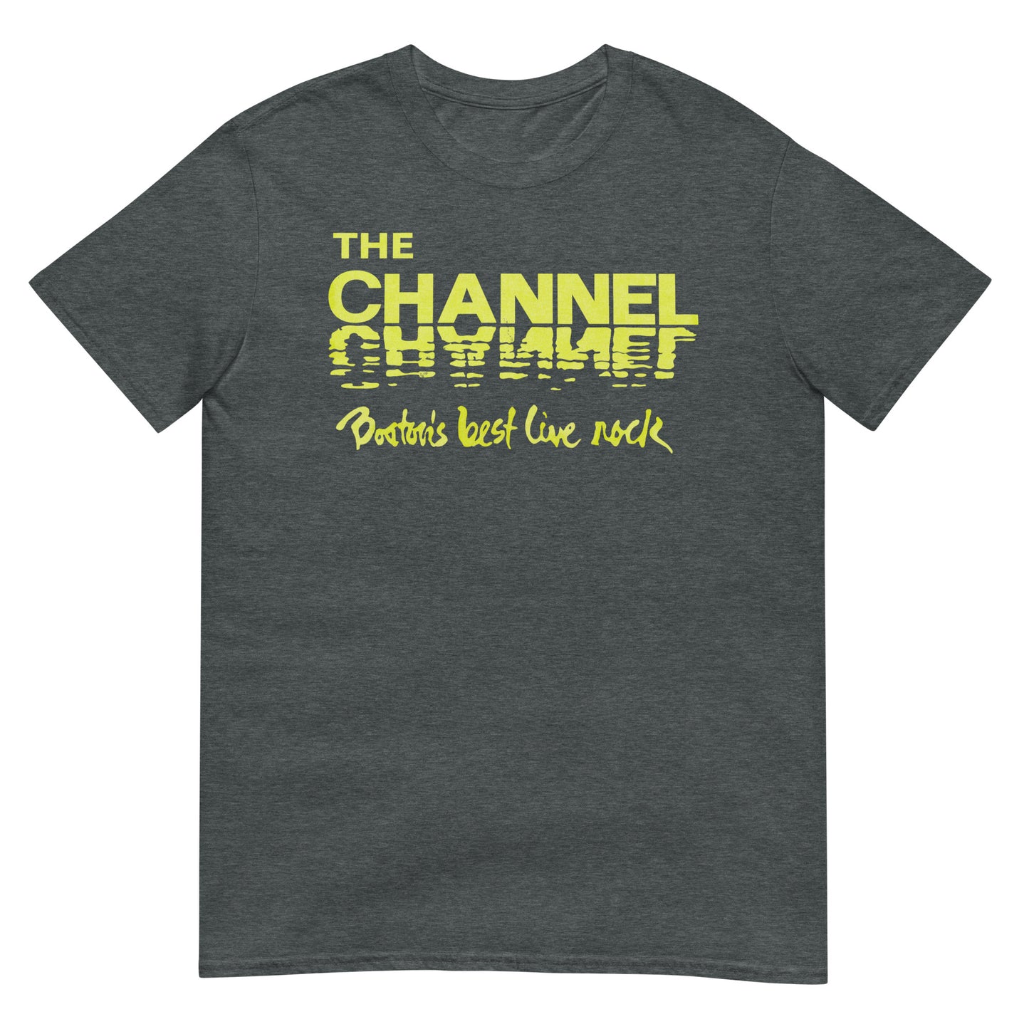The Channel - Boston's Best Live Rock Distressed Softstyle Unisex Tee