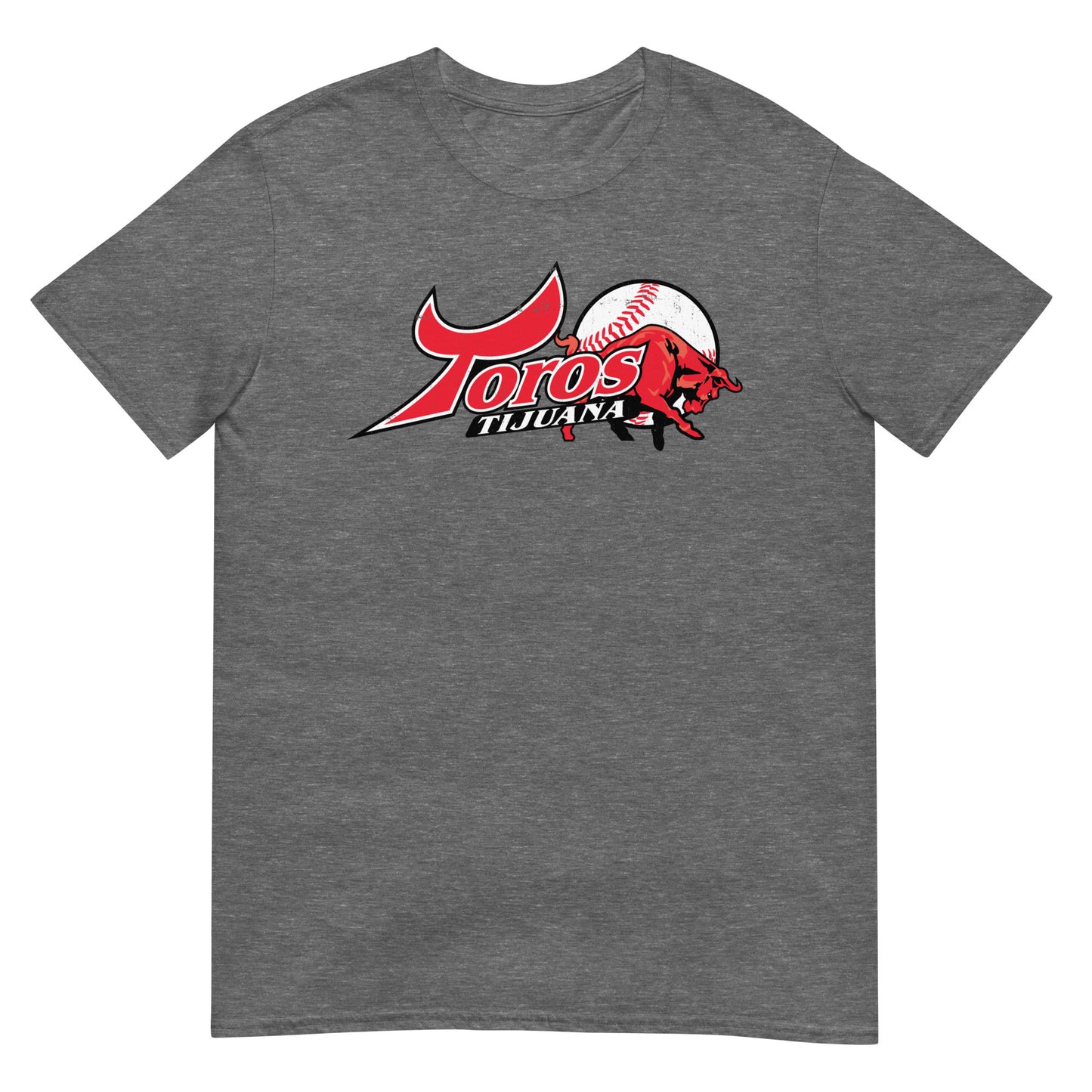 Toros de Tijuana Baseball Team Distressed Logo Softstyle Unisex T-Shirt