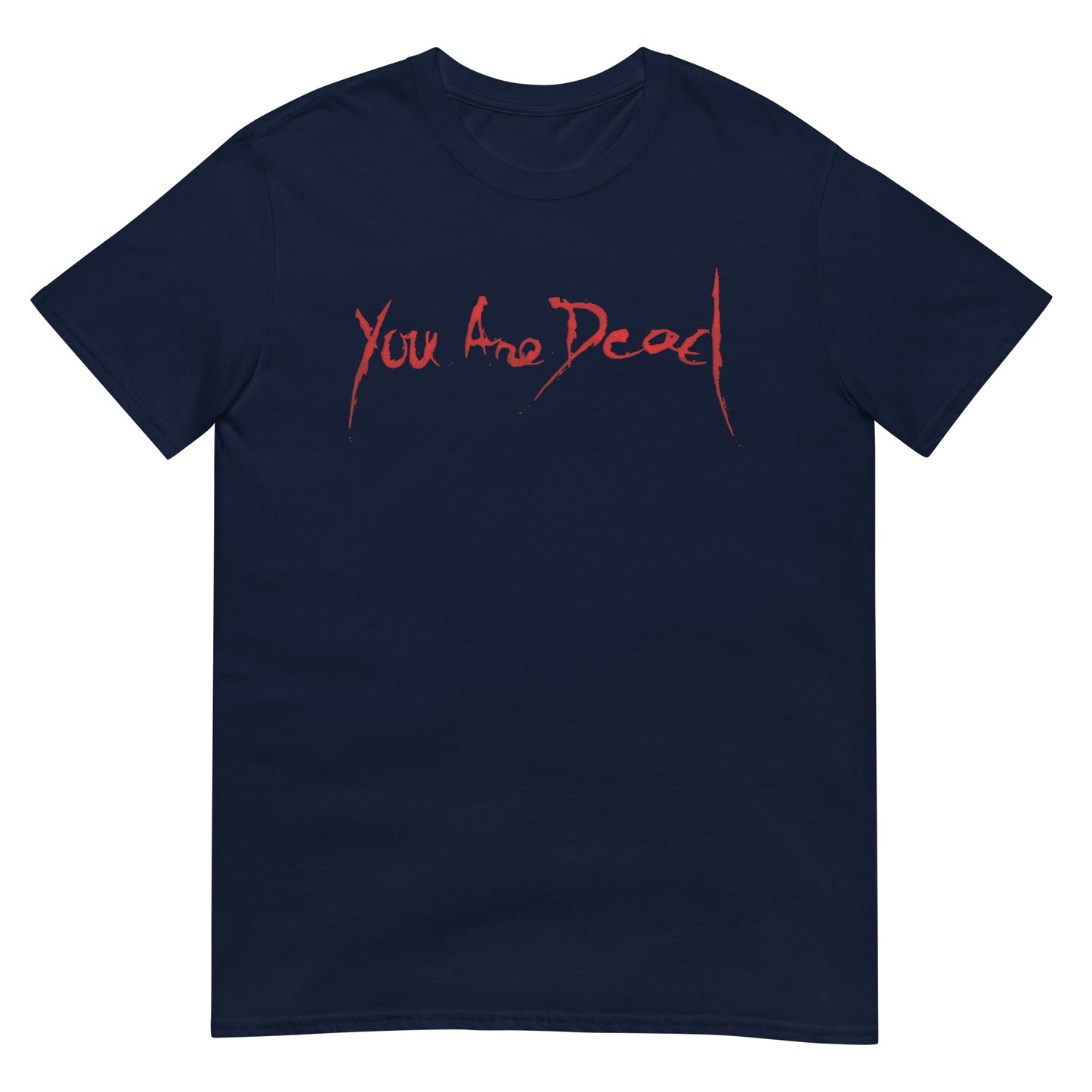 You Are Dead Bloody RE4 Zombie Game Over Screen Softstyle Unisex T-Shirt