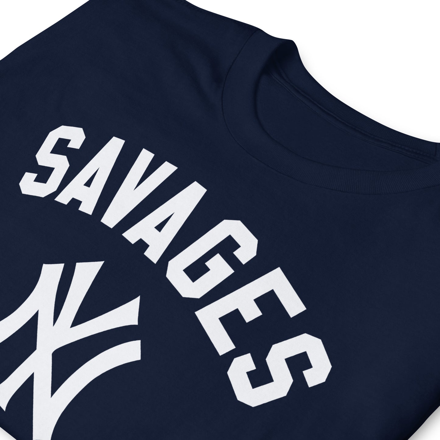 NEW YORK SAVAGES NY (White) Softstyle Unisex T-Shirt