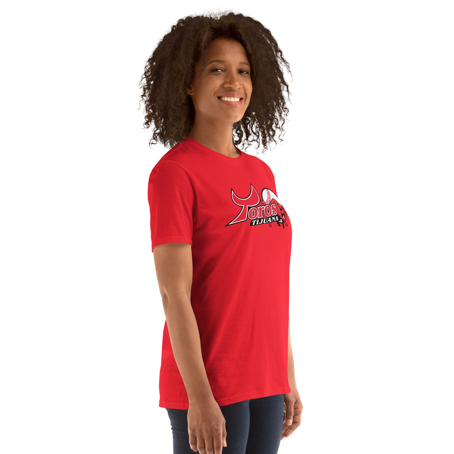 Toros de Tijuana Baseball Team Distressed Logo Softstyle Unisex T-Shirt