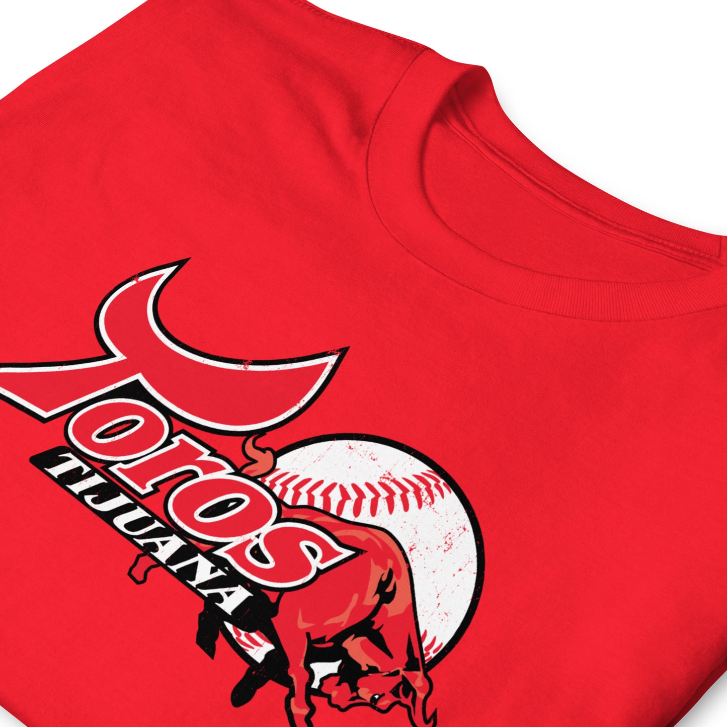 Toros de Tijuana Baseball Team Distressed Logo Softstyle Unisex T-Shirt