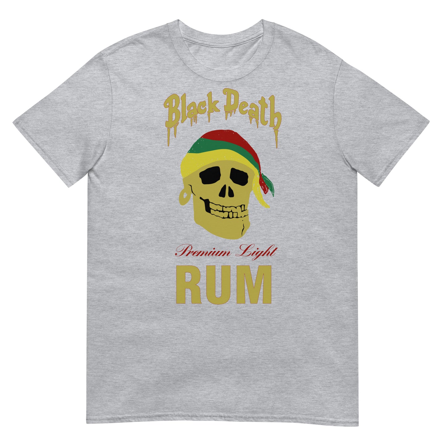 BD Rum Premium Light Pirate Skull Softstyle Unisex T-Shirt