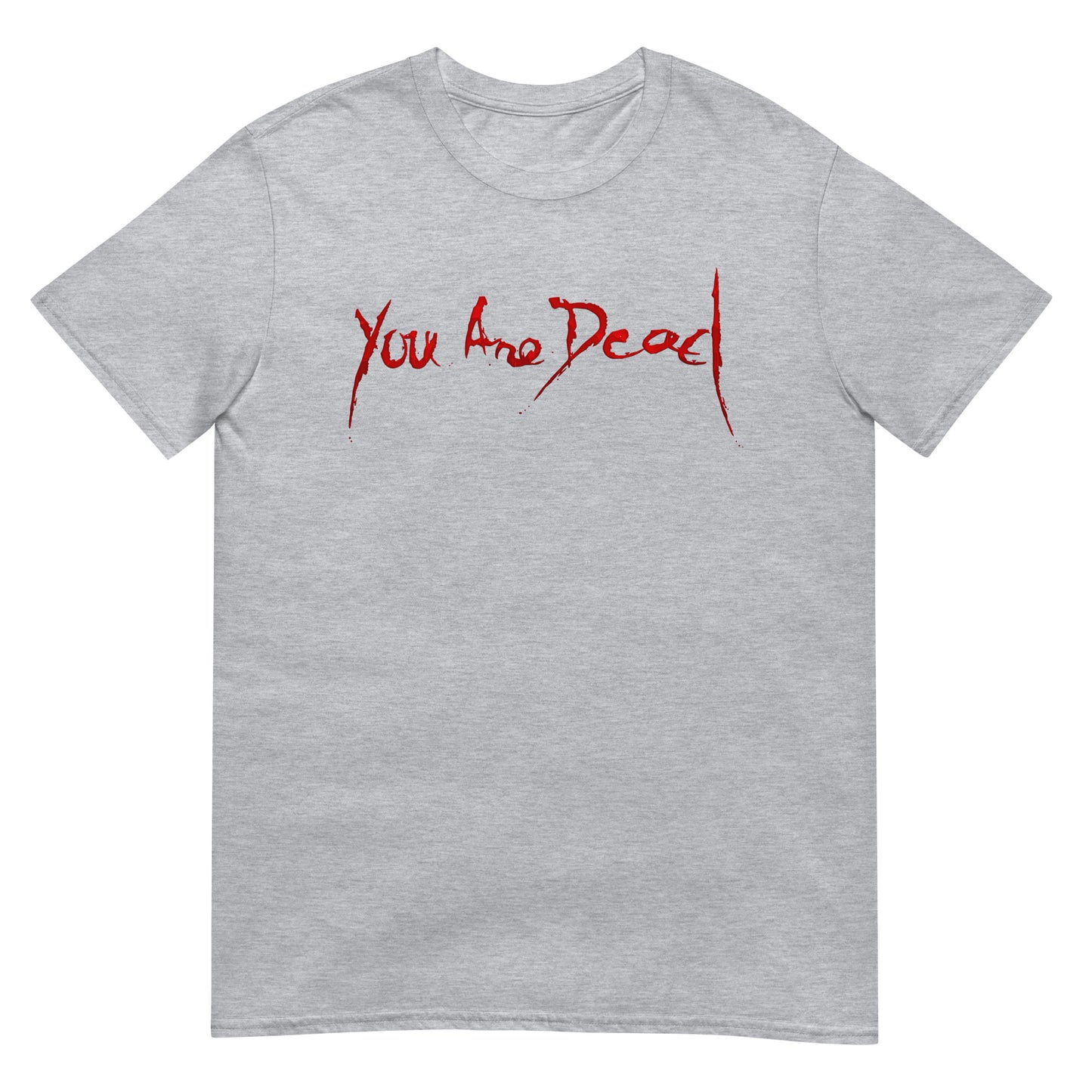 You Are Dead Bloody RE4 Zombie Game Over Screen Softstyle Unisex T-Shirt