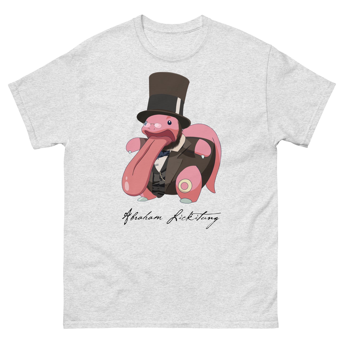 Aberoinga Lincoln Historical Anime Mash-Up Parody Tee