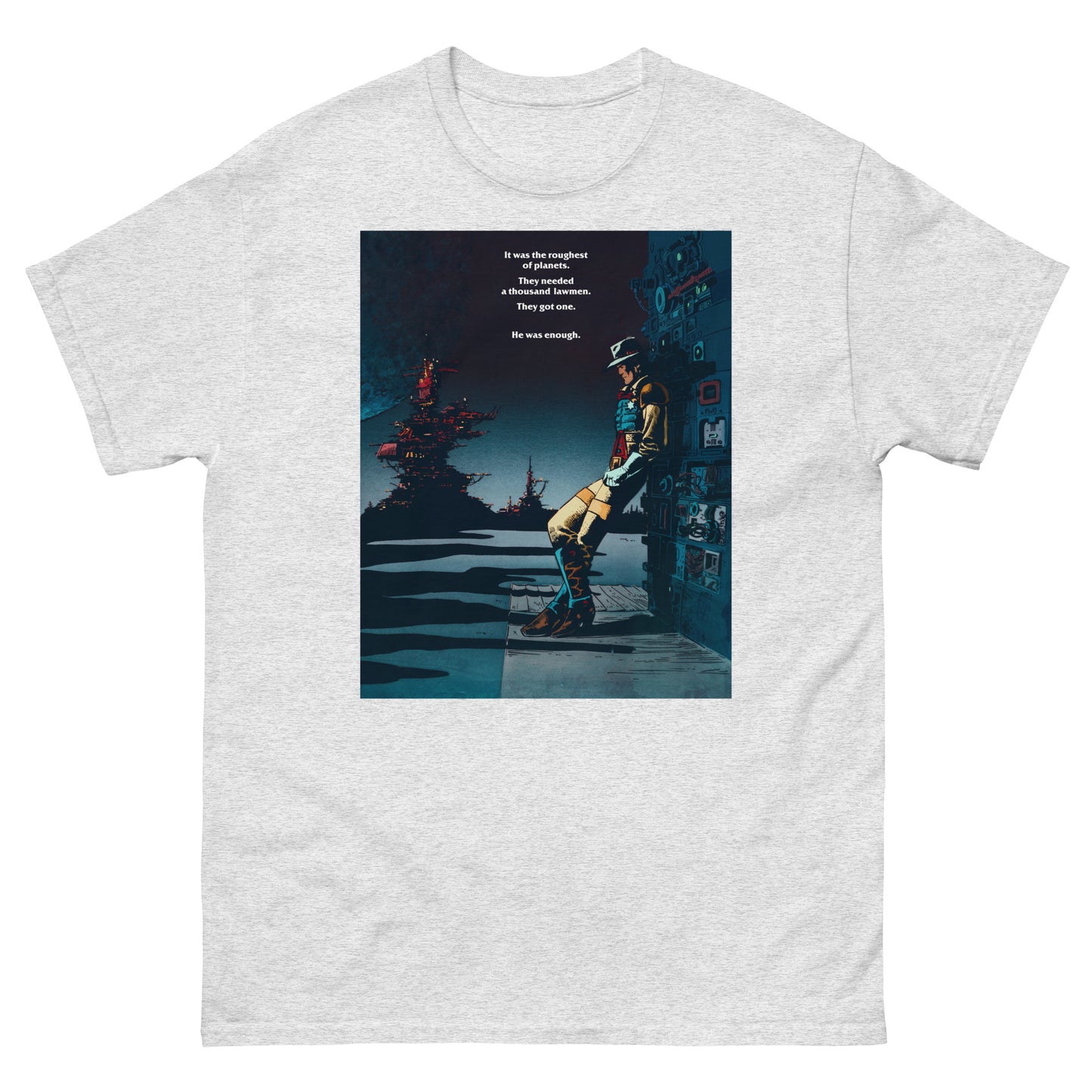 Space Marshall "He Was Enough" Animation Poster Unisex Classic T-Shirt