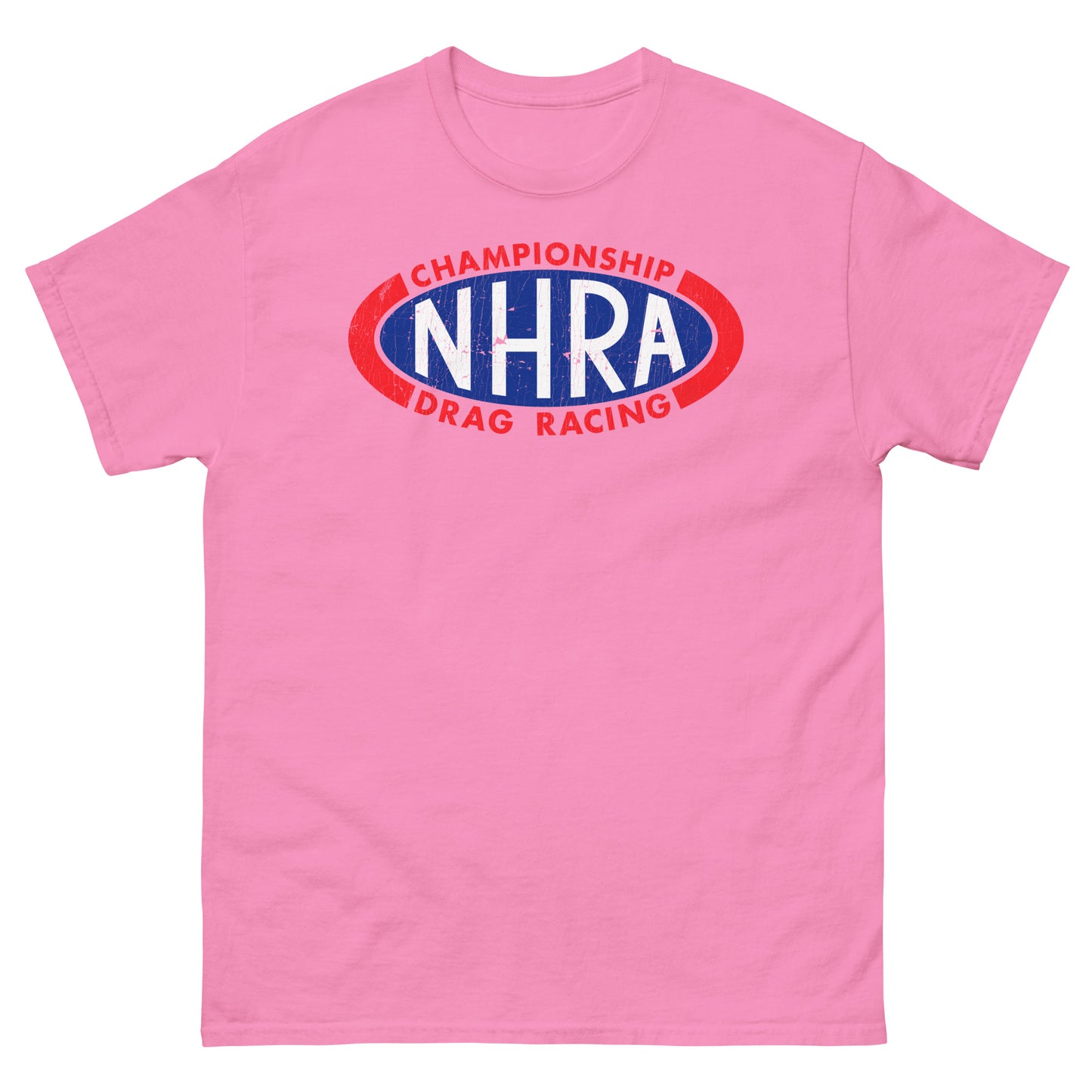 Hot Rod Drag Racing Distressed Unisex Classic Tee