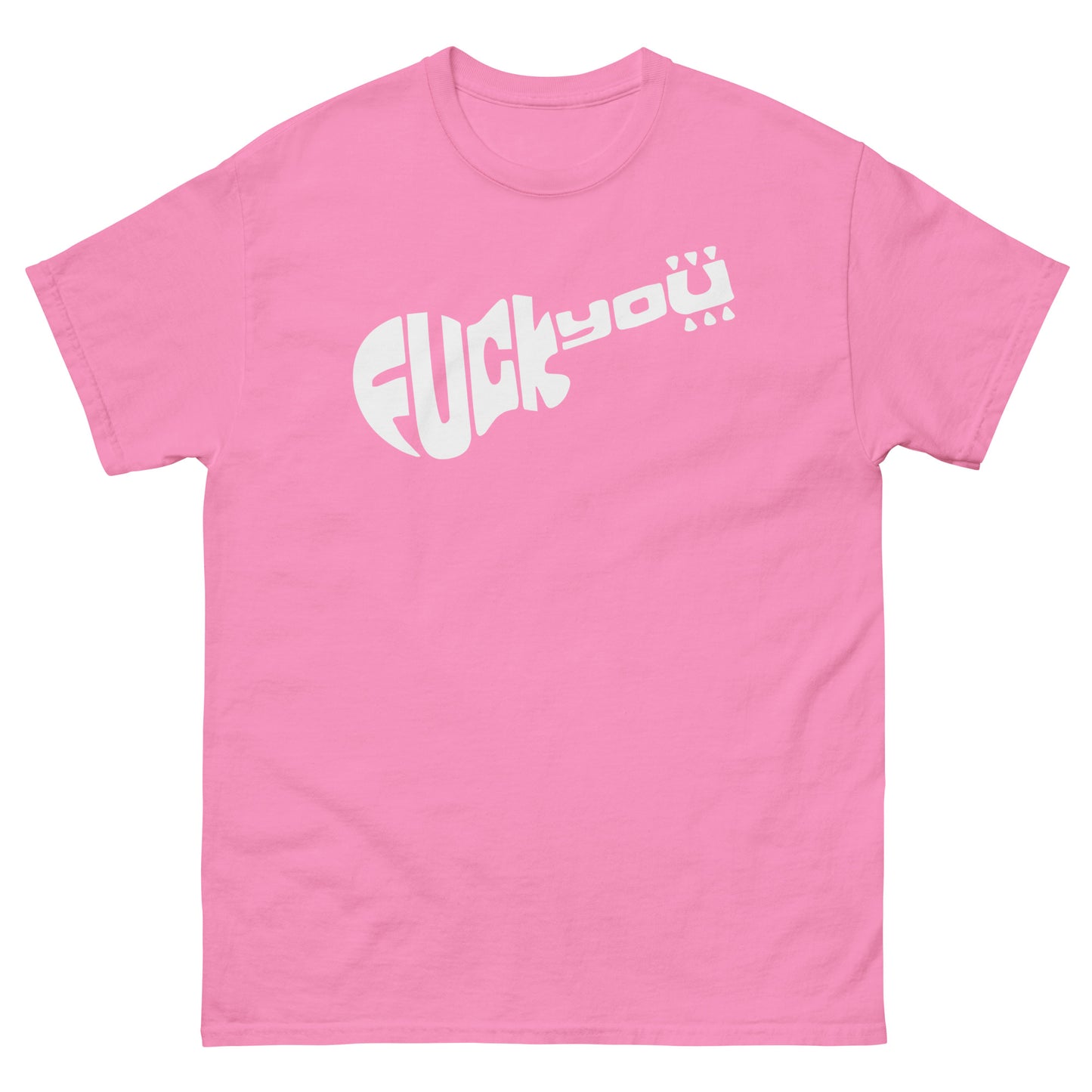 Fuck You Guitar Parody Tee As Worn by Slash | Monkees Logo Spoof Unisex Classic T-Shirt